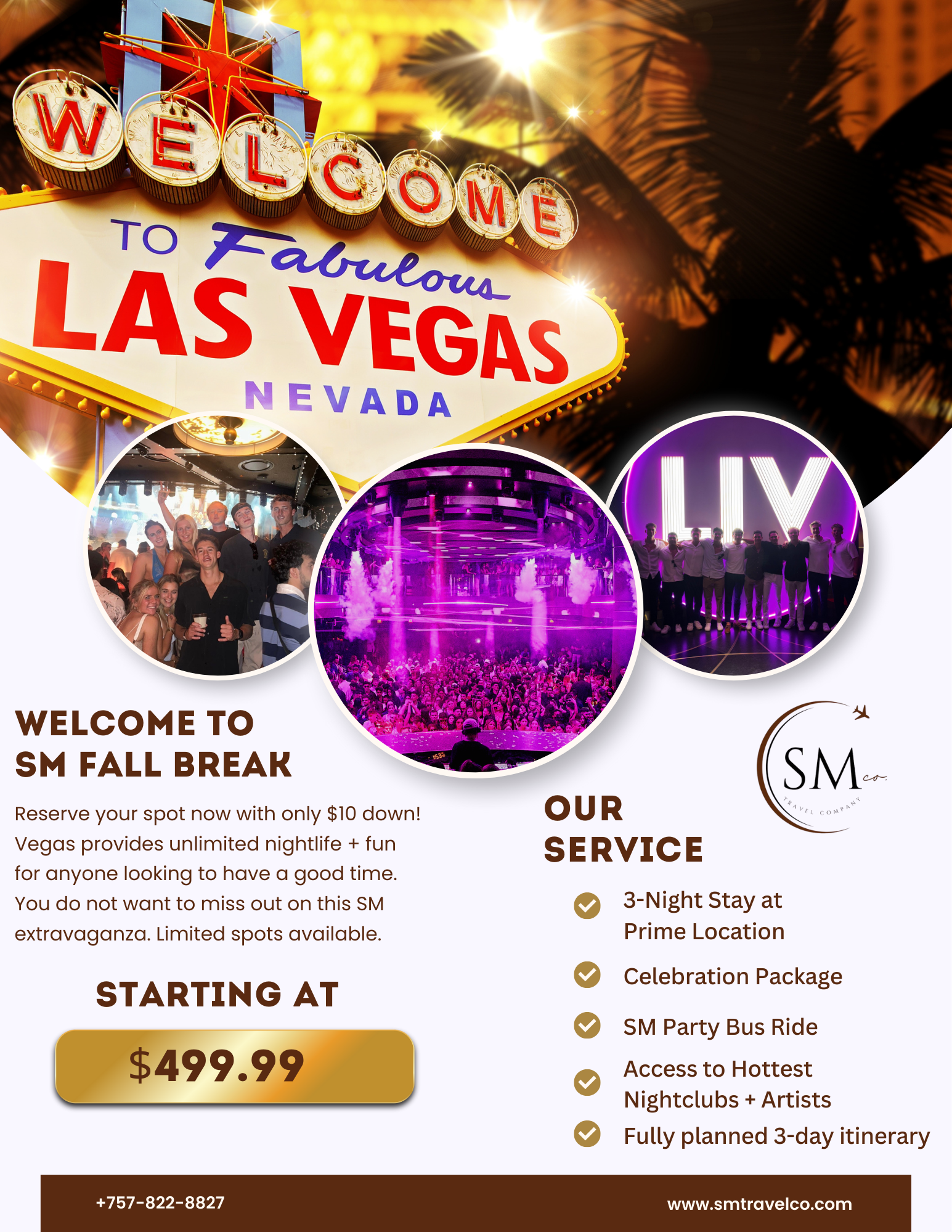 Vegas Fall Break 2026