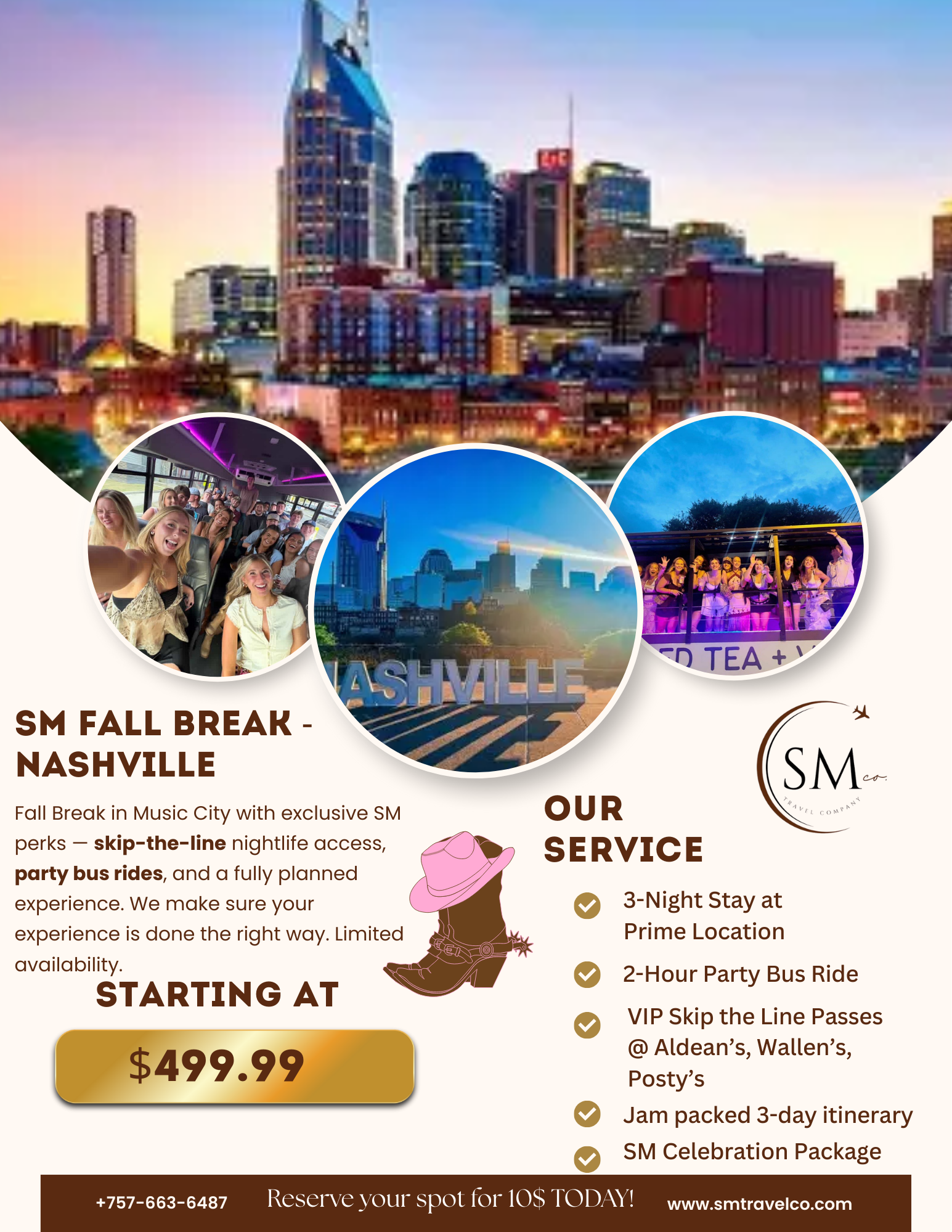 Nashville Fall Break 2026