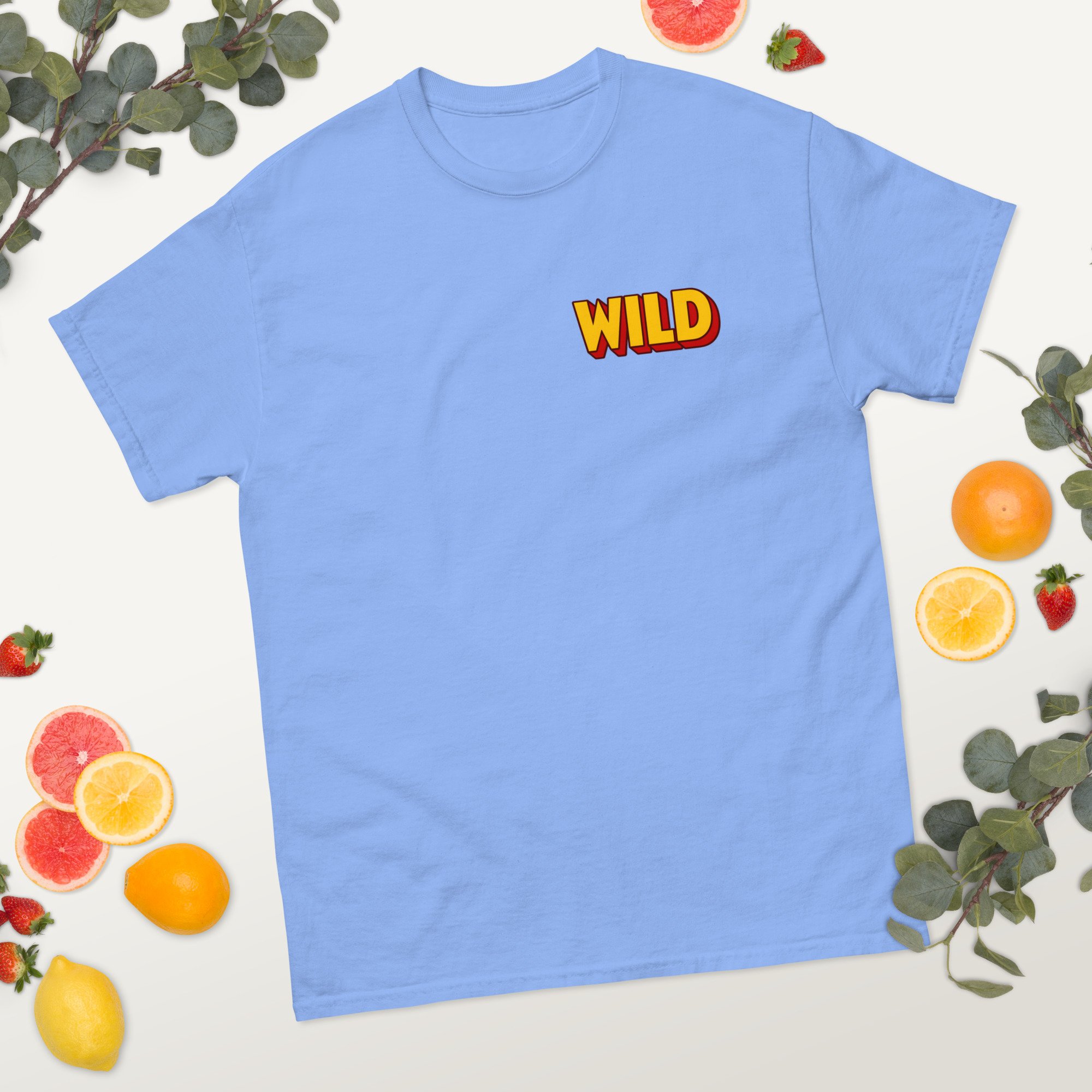 "Wild" Pocket Badge Classic Tee (Unisex)