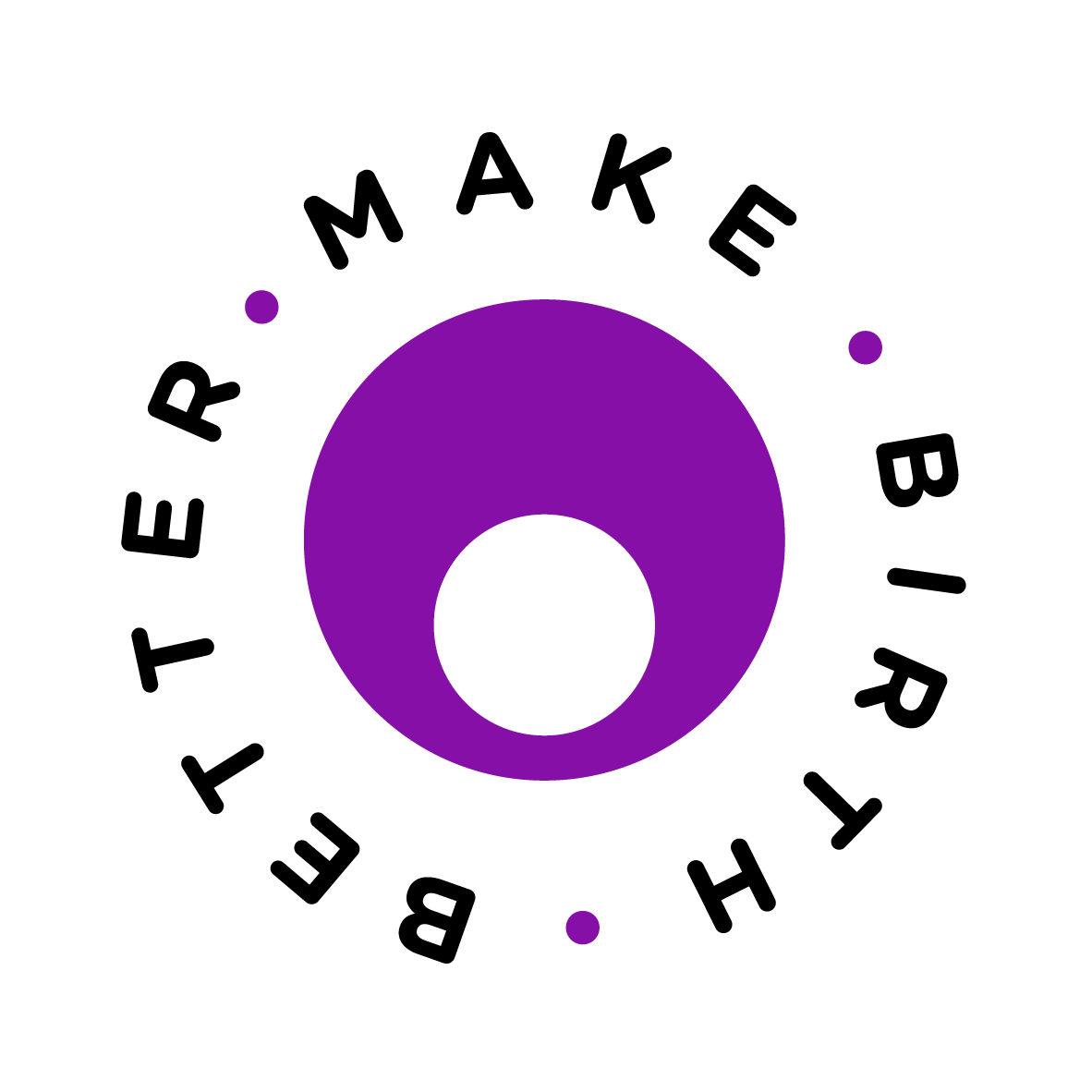 Diagram of an atomic structure showing a large purple nucleus with a white nucleus inside, surrounded by four purple electrons orbiting at different distances in a black background.