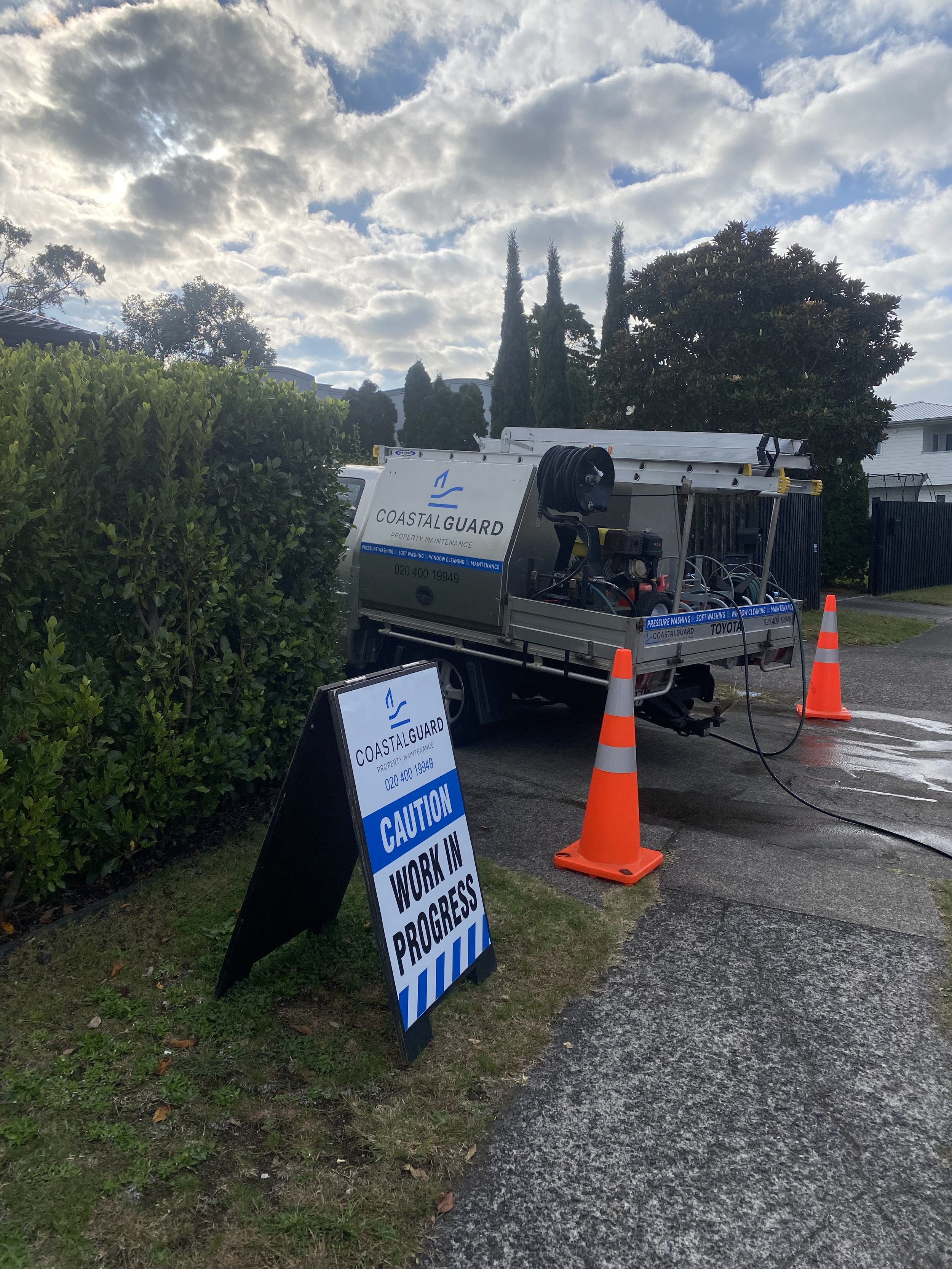 Property Maintenance water blasting