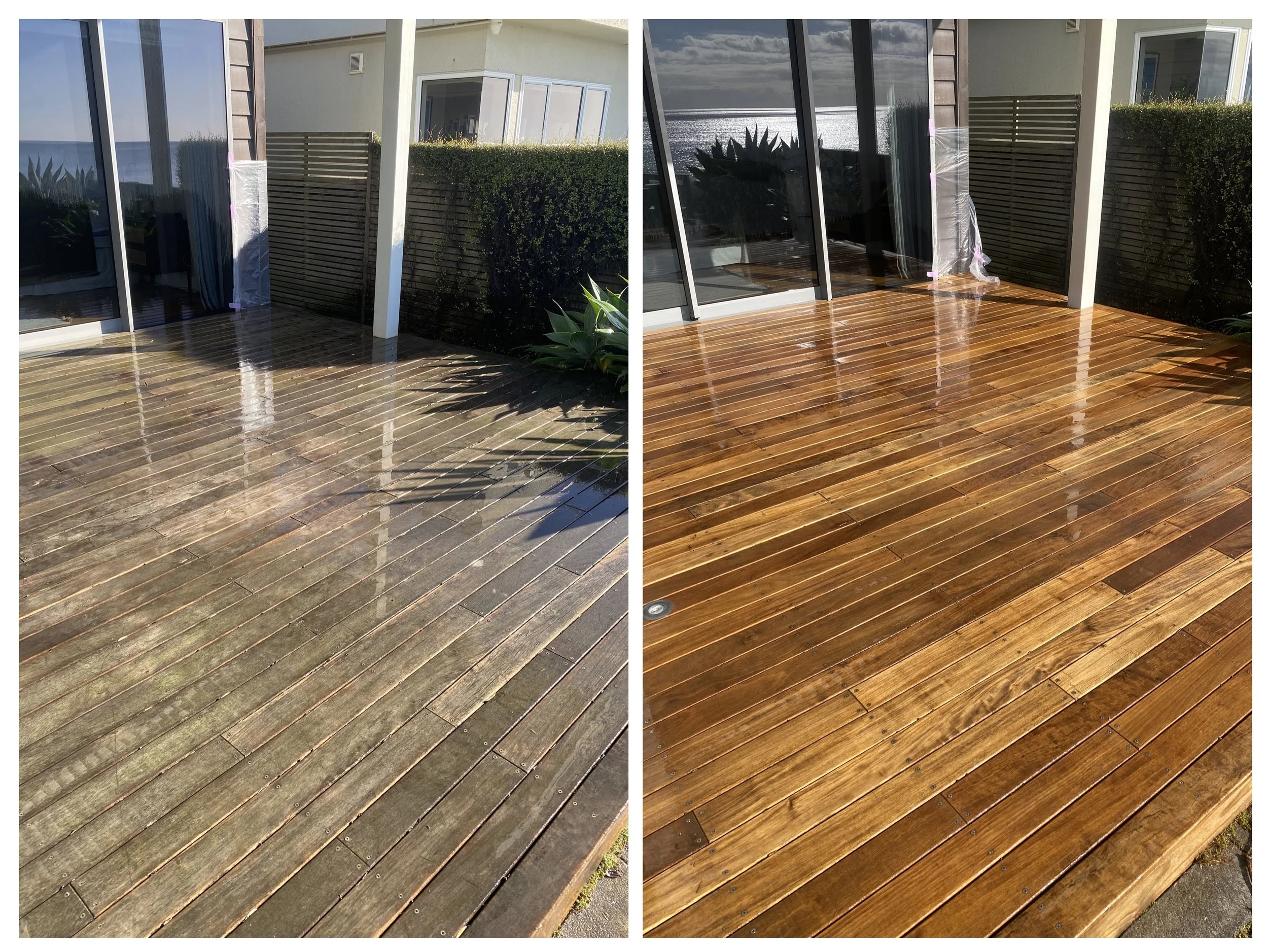 garapa deck clean