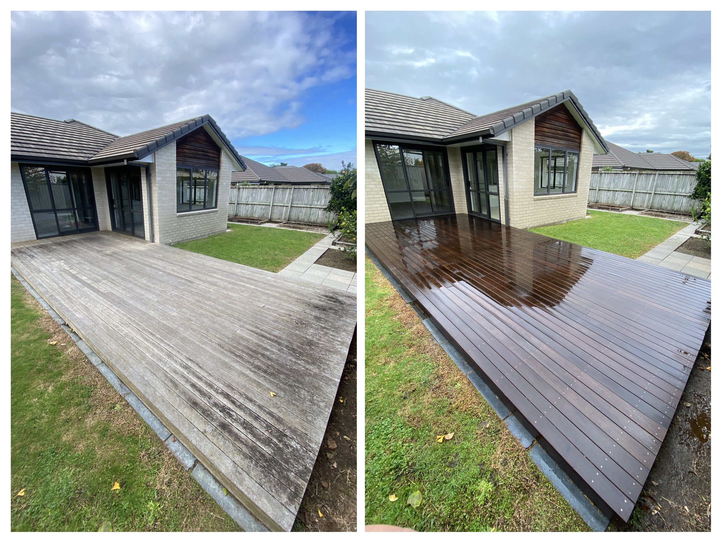 kwila deck clean
