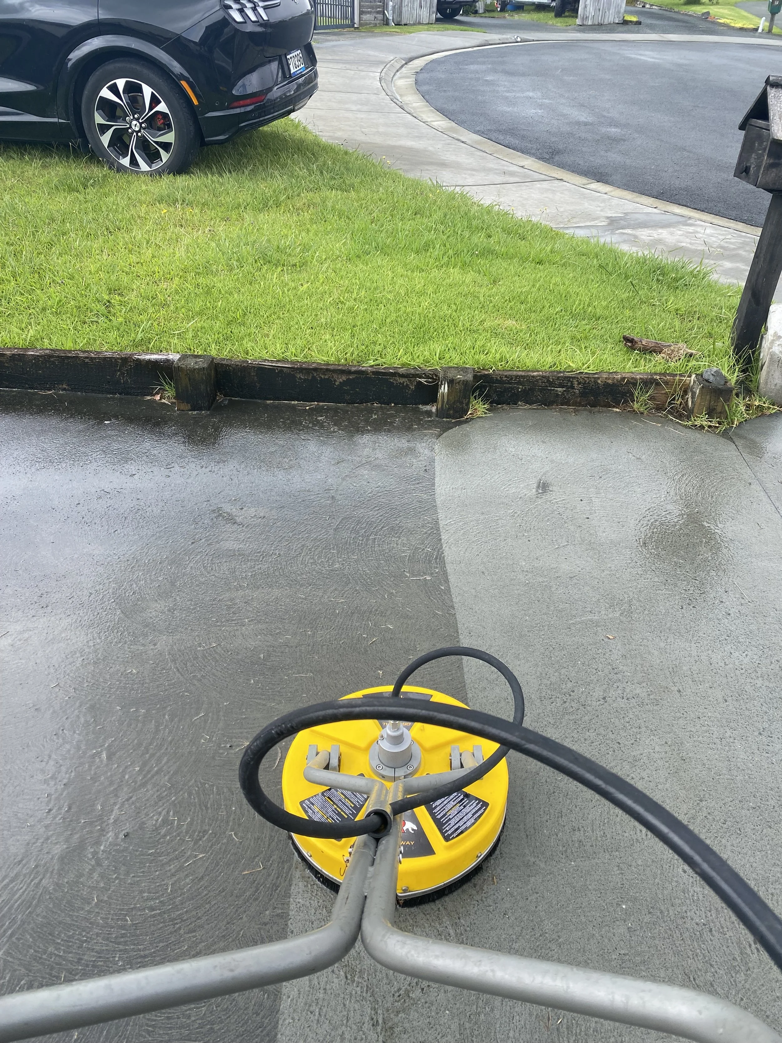 concrete cleaning