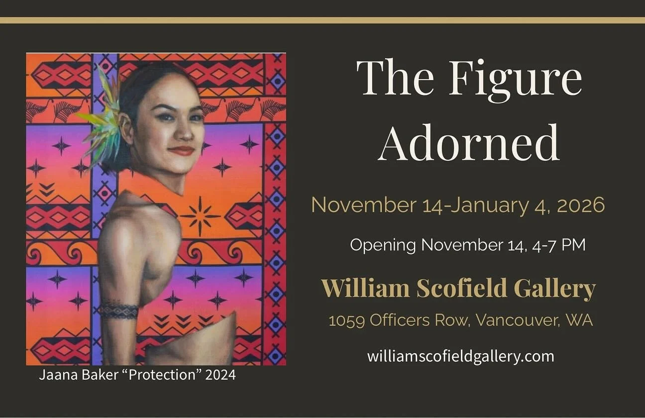 ✨ Opening This Friday &mdash; The Figure Adorned ✨
I&rsquo;m thrilled to share the postcard for our upcoming exhibition at William Scofield Gallery. The Figure Adorned brings together artists who explore the human form through textiles, fiber, embell