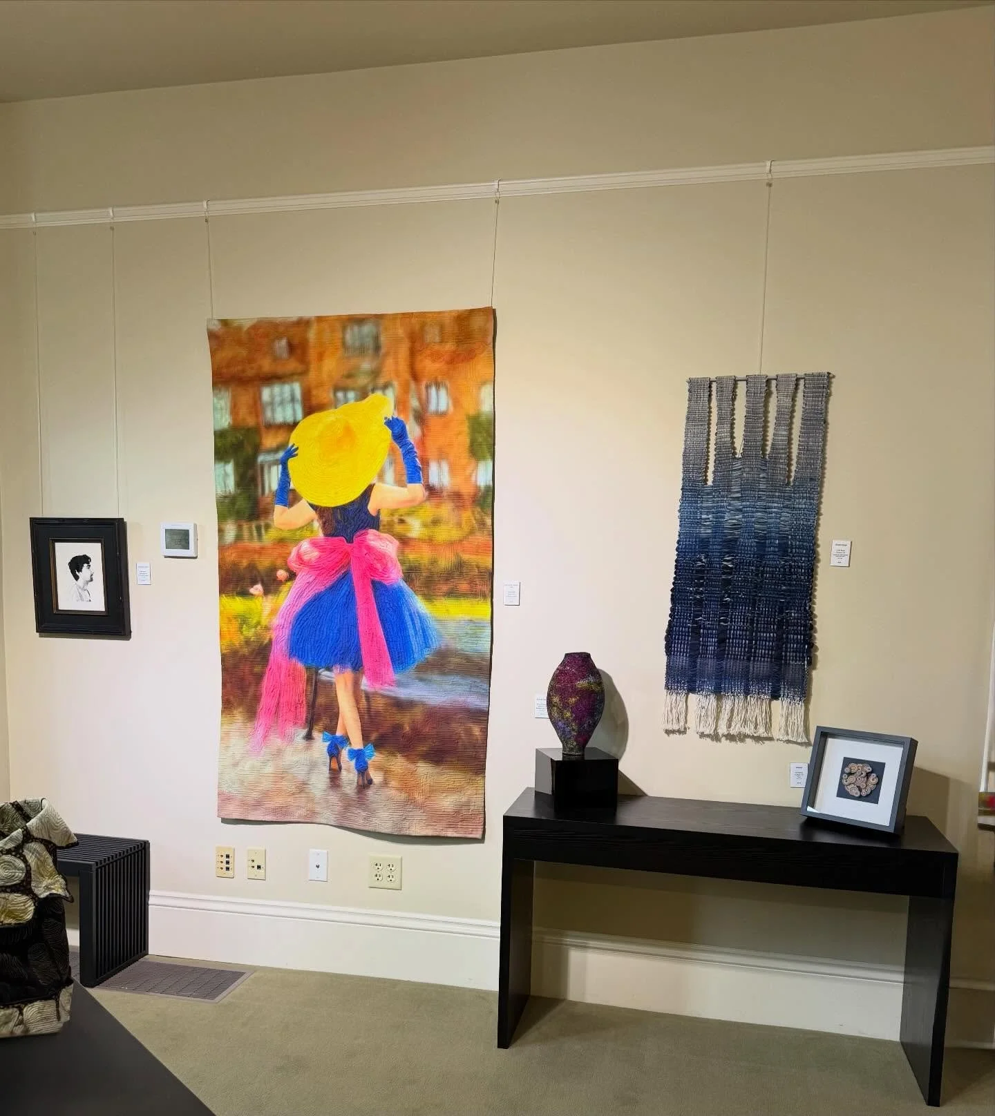 A final look at Locally Made.

This is the last weekend to see the exhibition, featuring Pacific Northwest artists working in fiber and textile.
#fiberart
#textileart
#contemporaryfiber
#pnwartists
#slowlooking
On view at William Scofield Gallery.