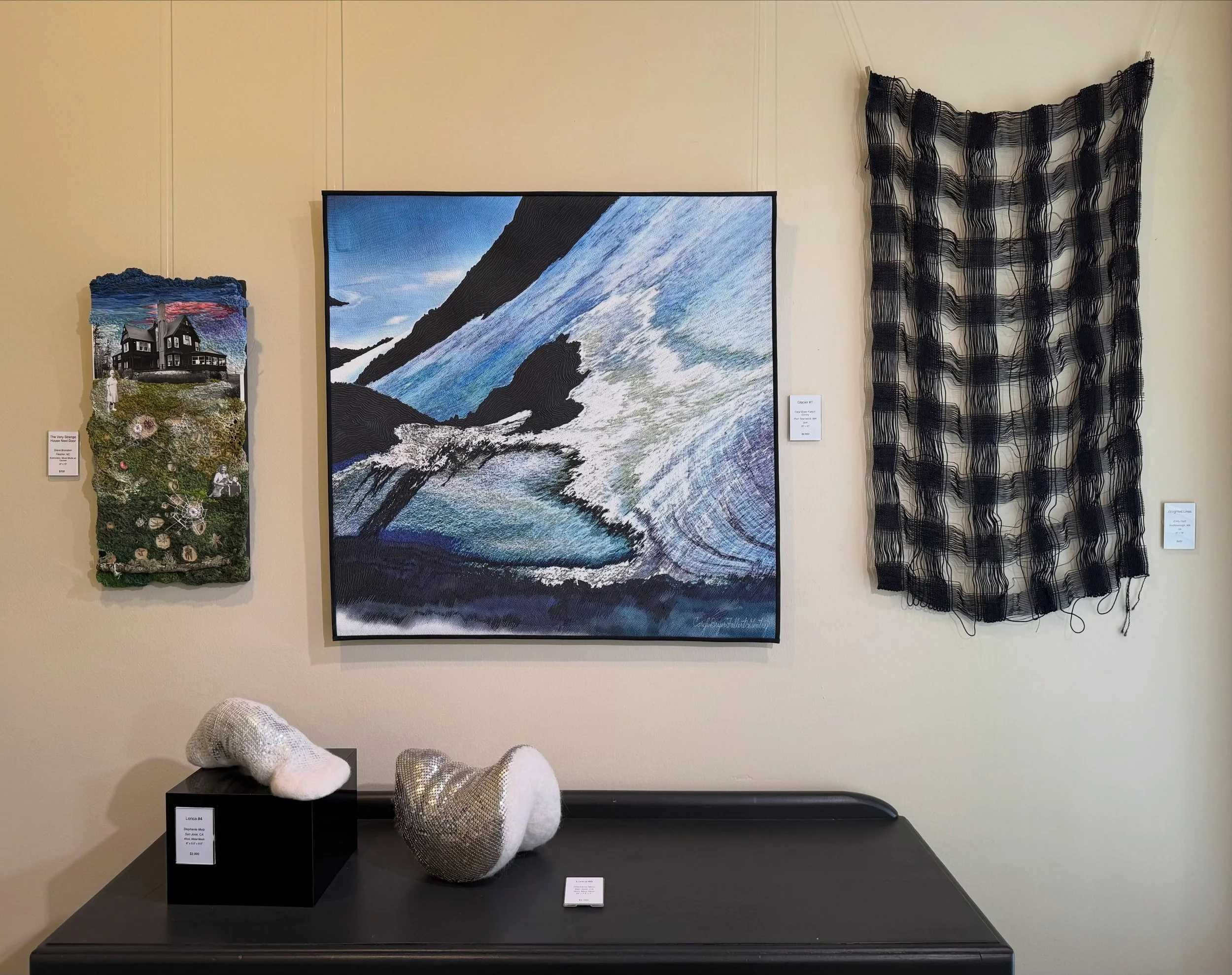 It&rsquo;s the final weekend of Fiber+ | Material Expansion.

Stop by Thursday, Friday, or Saturday to experience these beautiful works up close&mdash;and perhaps take one home with you.

There&rsquo;s something very different about seeing fiber and 