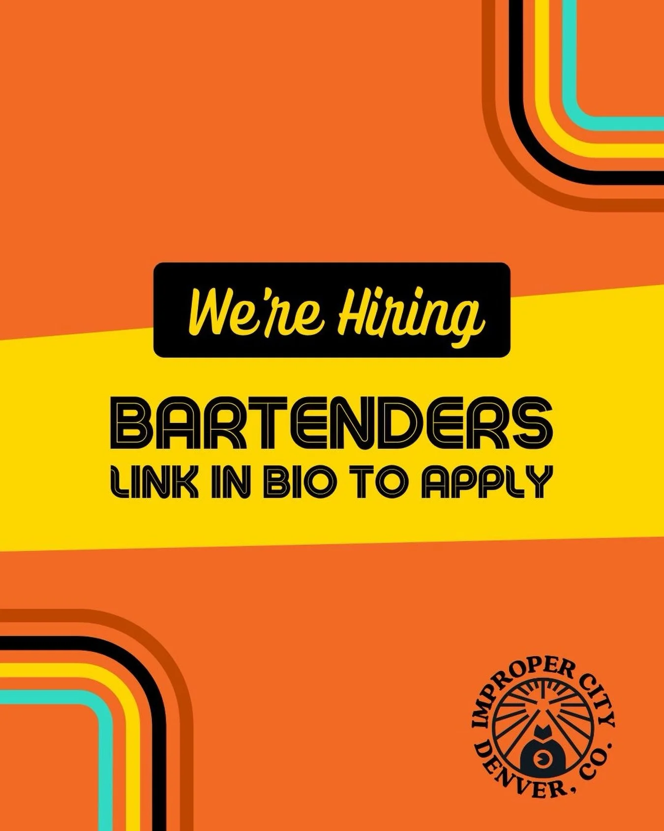 We&rsquo;re looking for amazing bartenders to join our team. Fast-paced, high-volume, and good vibes only. Apply through the link in our bio. 

#werehiring #denver #denvercolorado #bartender #bar
