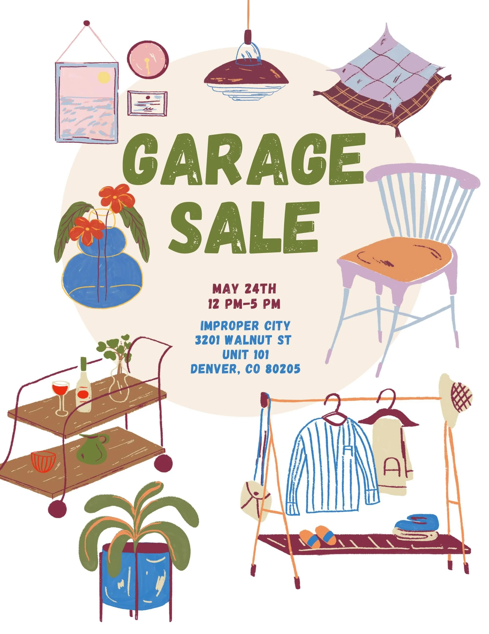 Our bartender Alanis is heading out of state and hosting a mini community garage sale to help lighten the moving load! 🛻✨

Come hang from 12&ndash;5pm and shop deals from Alanis plus four other local sellers. You never know what treasures might show