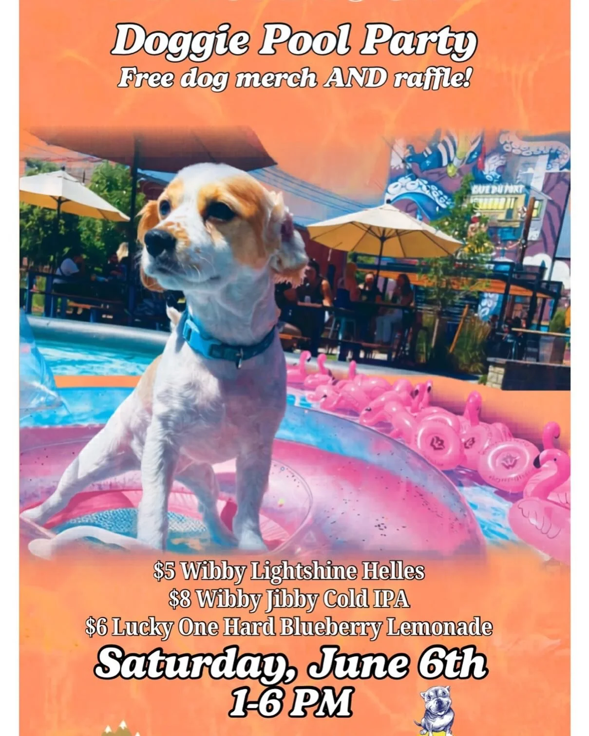 Calling all pups! 🐶💦
Come down this Saturday and cool off in the kiddie pools, meet some adorable new furball friends, and enjoy a tail-wagging good time with @wibbybrewing