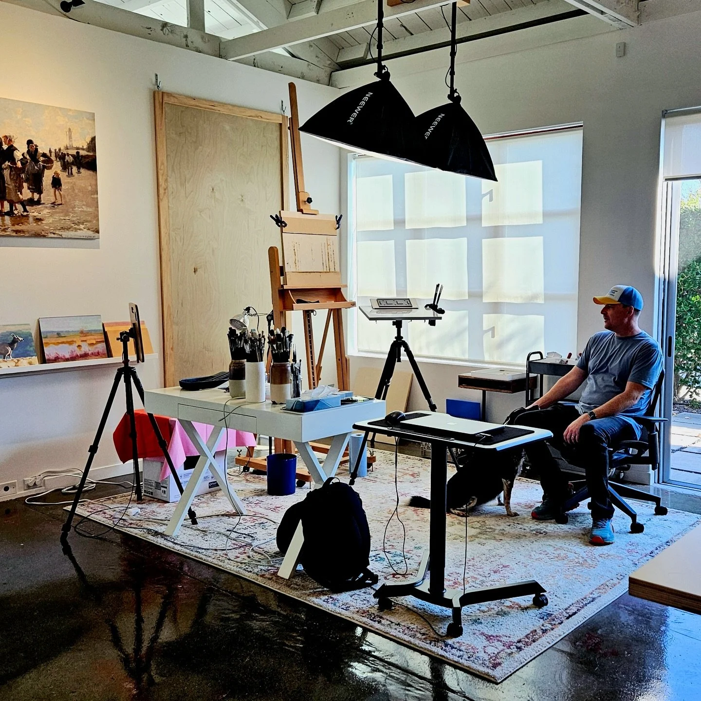Be sure to stop by Dan Rogers&rsquo; studio during the Warehouse Walk! 

His exquisite originals will be for sale, and you might even catch him doing a live color demo! 

Located in the Foundry Wharf
617 2nd St A 

See you there! ✨

#WarehouseDistr