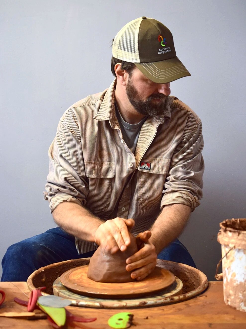 Right here in Petaluma, clay is becoming something extraordinary.

Petaluma artist Forrest Middelton creates functional pottery and tile using a self-invented technique called volumetric image transfer. His work has earned national acclaim, including