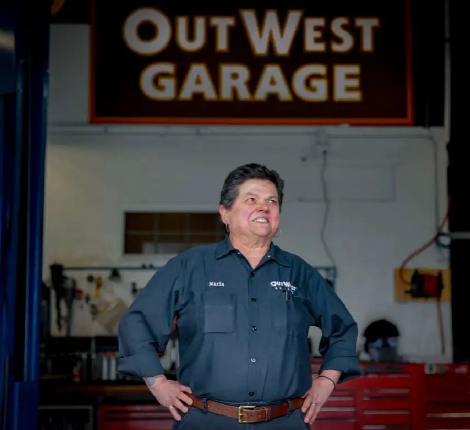 Some businesses fix cars.
Maria do Ceu builds community.

Today, her shop isn&rsquo;t just where Hondas and Subarus get repaired &mdash; it&rsquo;s where neighbors gather.

🎻 Every first Monday, the garage transforms into Bluegrass at the Out West R