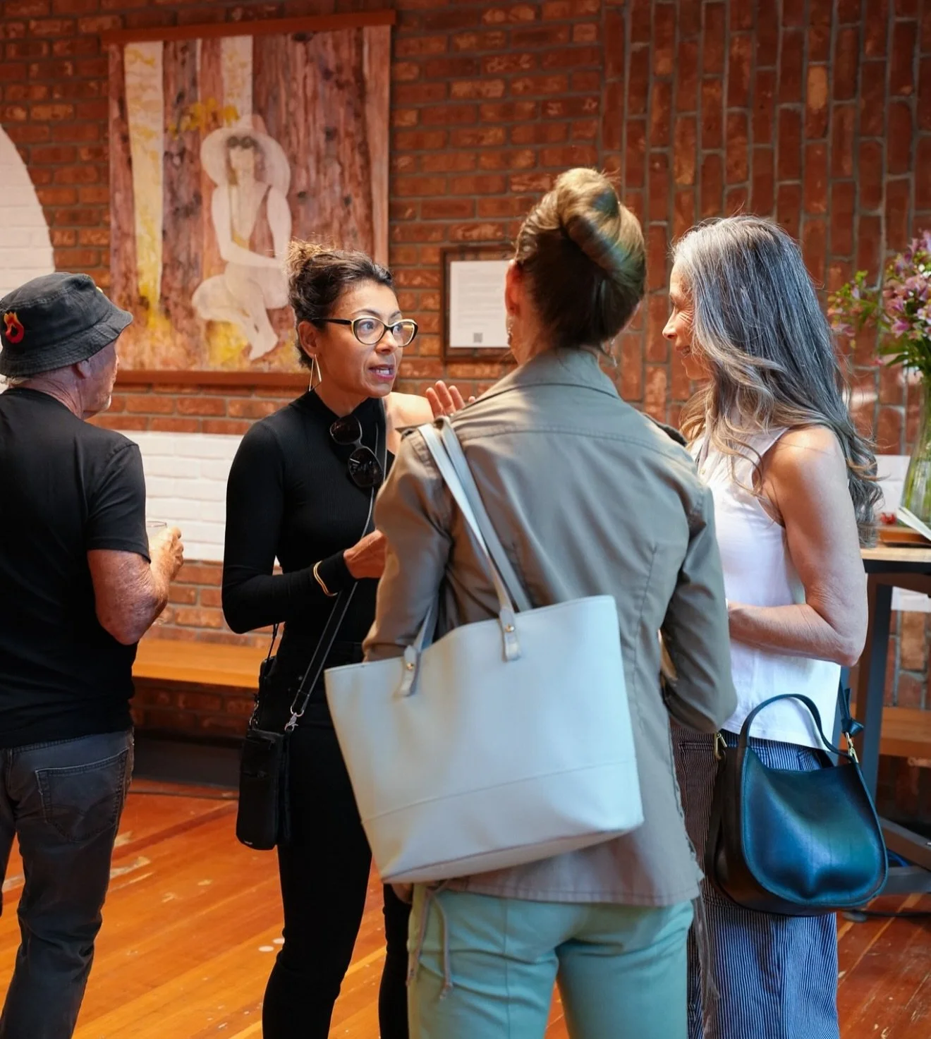 Art on the walls, connection in the room.
The Warehouse District never disappoints.

May 9th, @underoneroofpetaluma  is back! Are you ready? 

#WarehouseDistrict #WarehouseDistrictPetaluma #WTRSHD #WaterShedPetaluma  #WaterShedDistrict Petaluma