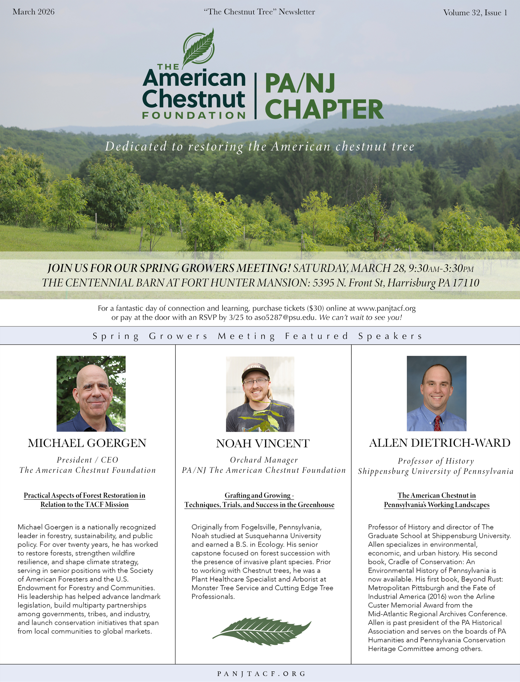 2026 Spring Print Newsletter