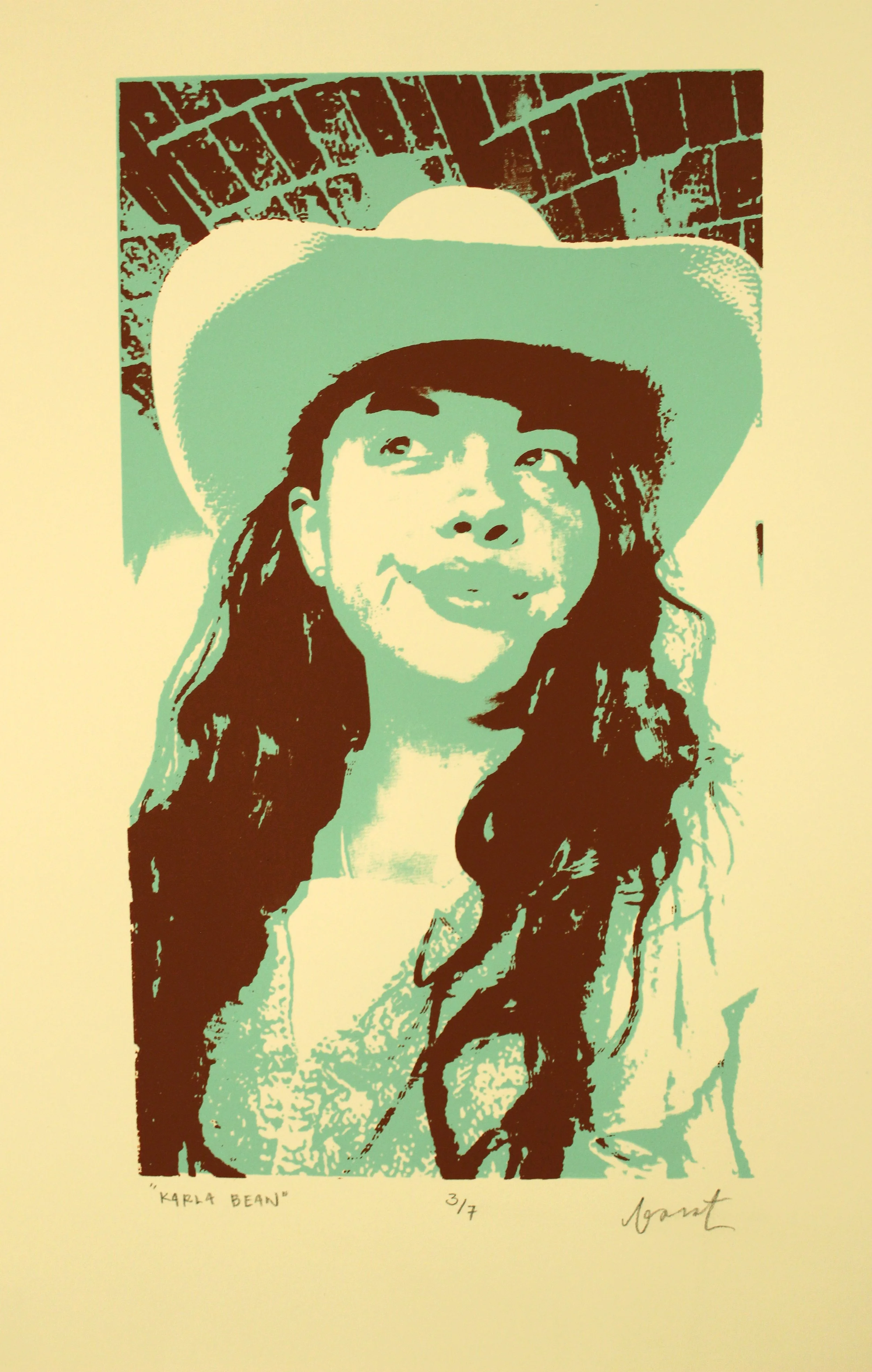 karla bean print, silkscreen & relief.jpg