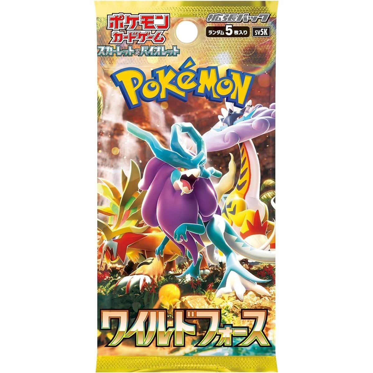 Pokémon Booster Wild Force SV5K (JAP)