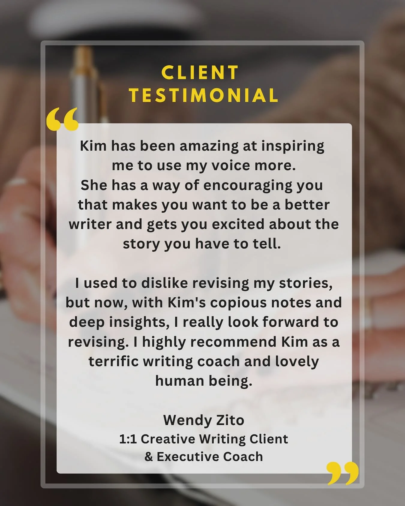 Many years ago I took a career personality test that told me my strengths, weakenesses and what I&rsquo;m motivated by. 

What it told me was I&rsquo;m motivated by building people&rsquo;s capacity and confidence in themselves to be more self-suffici