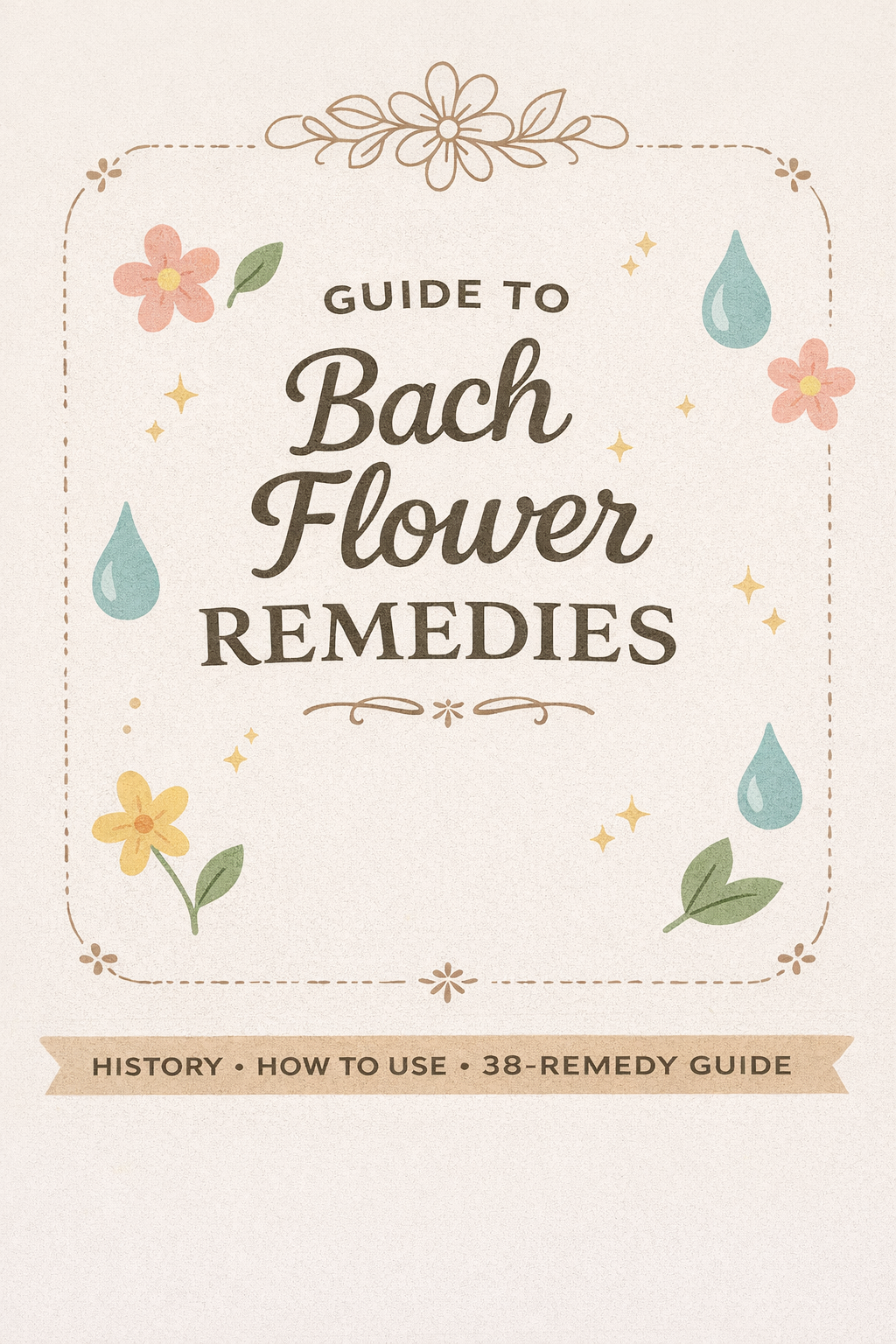 🌸 Bach Flower Remedies: History, How to Use Them, and the Full 38-Remedy Guide