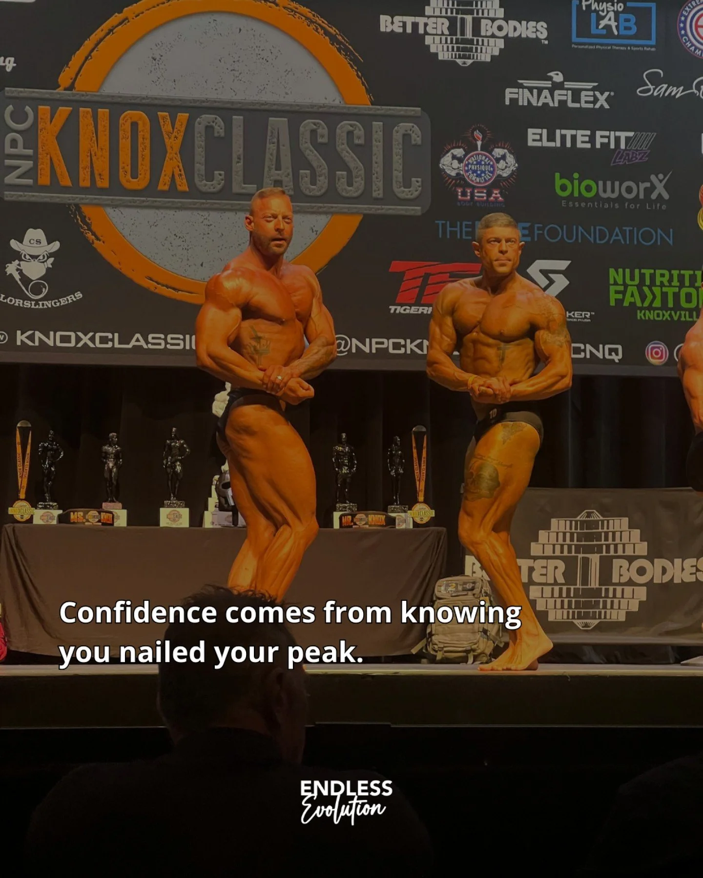 Imagine stepping on stage knowing you nailed your peak.
That’s exactly how it went for Mark 👊
We had him just under his classic weight cap heading into peak week. Instead of cramming everything into a rushed backload after weigh-ins, we fill
