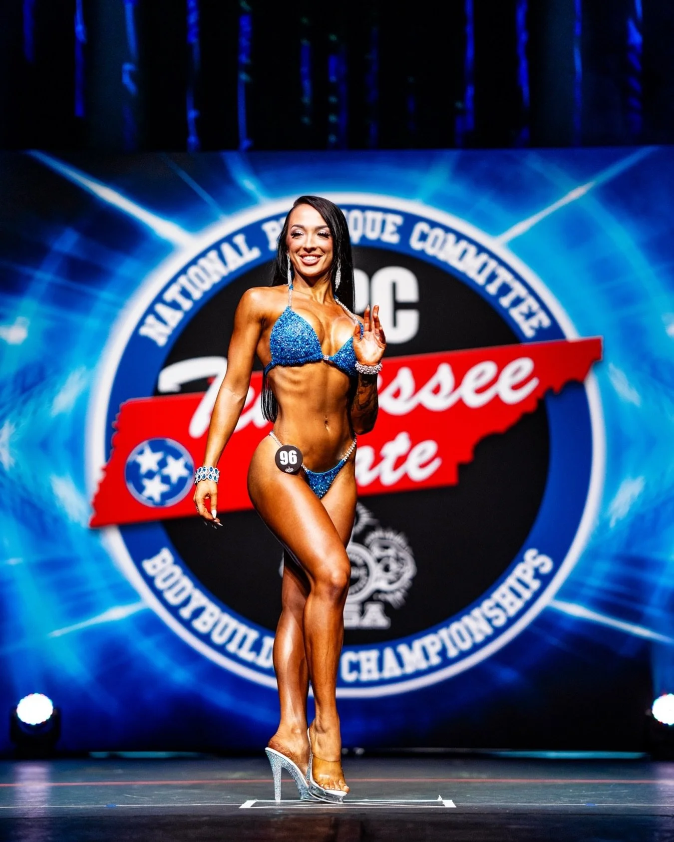 &ldquo;What shows you got lined up for this year?&rdquo; 👀 

I dunno but I do know I was pretty damn proud of the one WE did last summer 🩵
.
.
Coach: @_super_cody 🤝🏻 
Bikini: @icandycompetitionbikinis 👙 
Jewelry: @bodybling.jewelry 💎 
Heels: @t