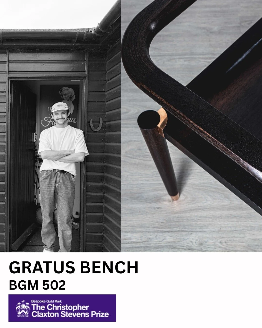 WOW! Still hasn&rsquo;t quite sunk in. Just over a week since I received these two awards. Such a brilliant night &mdash; really excited for the journey ahead and everything it might bring.

@bespokeguildmark @furnituremakerscompany

#bespokeguildmar