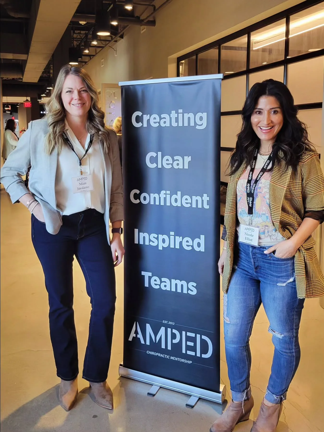 Well, that was fun! 
We had the best time at this years @ampednow Retreat. We got to speak to a room full of Chiroprators about the importance of clear, effective Branding and how we can help them reach their goals. So grateful for the opportunity.  