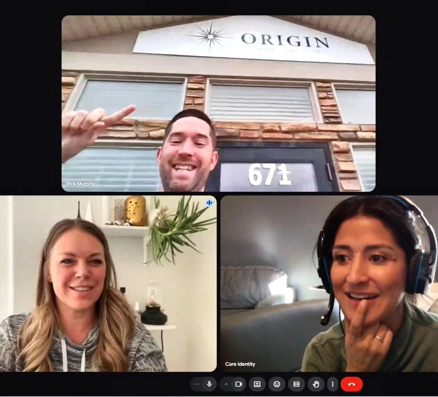 Today was such a fun moment for Core Identity! From Vision to Reality.....

We have been busy with many different Chiropractic companies. Creating their brand identity, logo, websites. 
Today we had our final wrap up call with one of our clients. We 