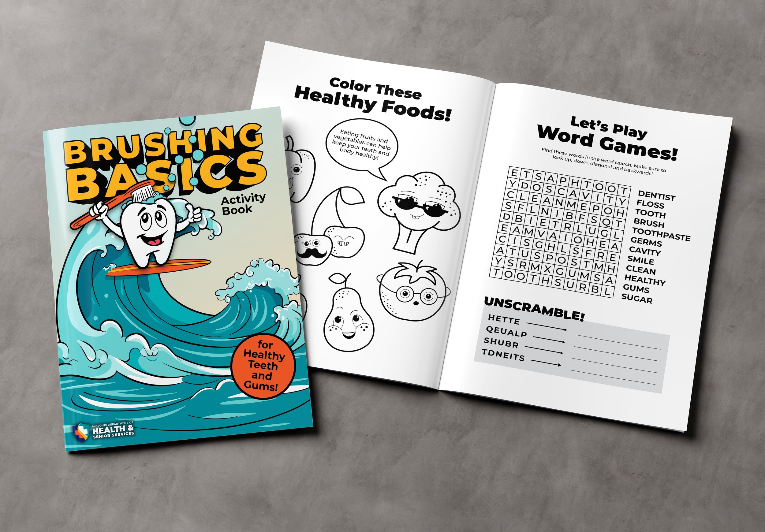 Brushing Basics Activity Book