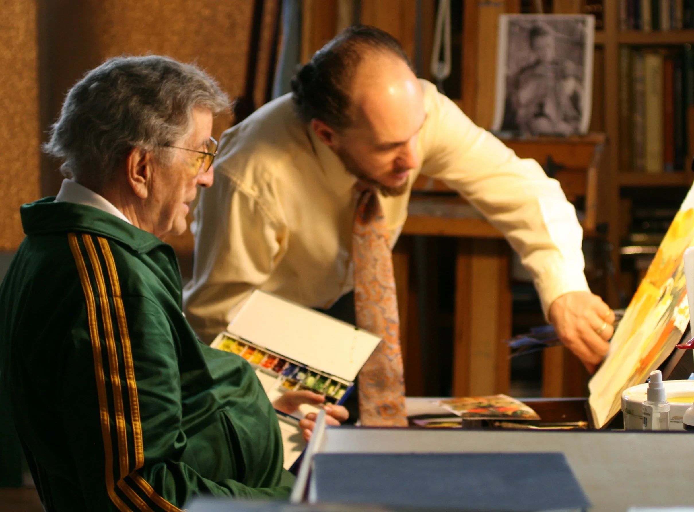 Frank Porcu_Frank teaching Tony Bennett ©2025-36.JPG