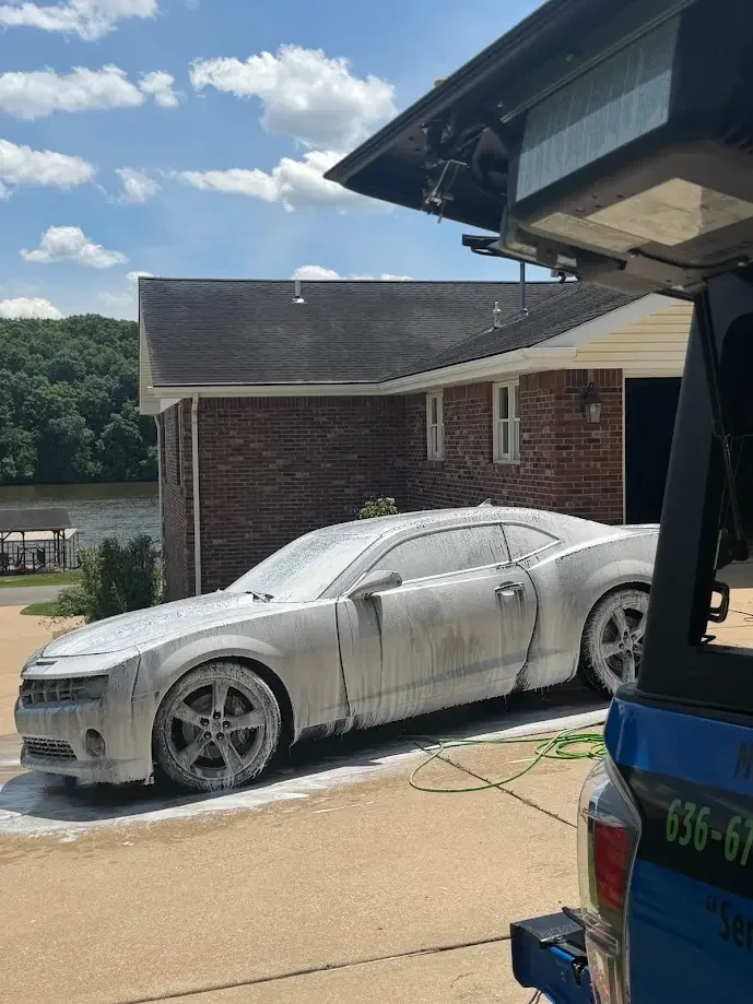 Exterior Detail of Camaro SS in Incline Village Neighborhood in Foristell, MO