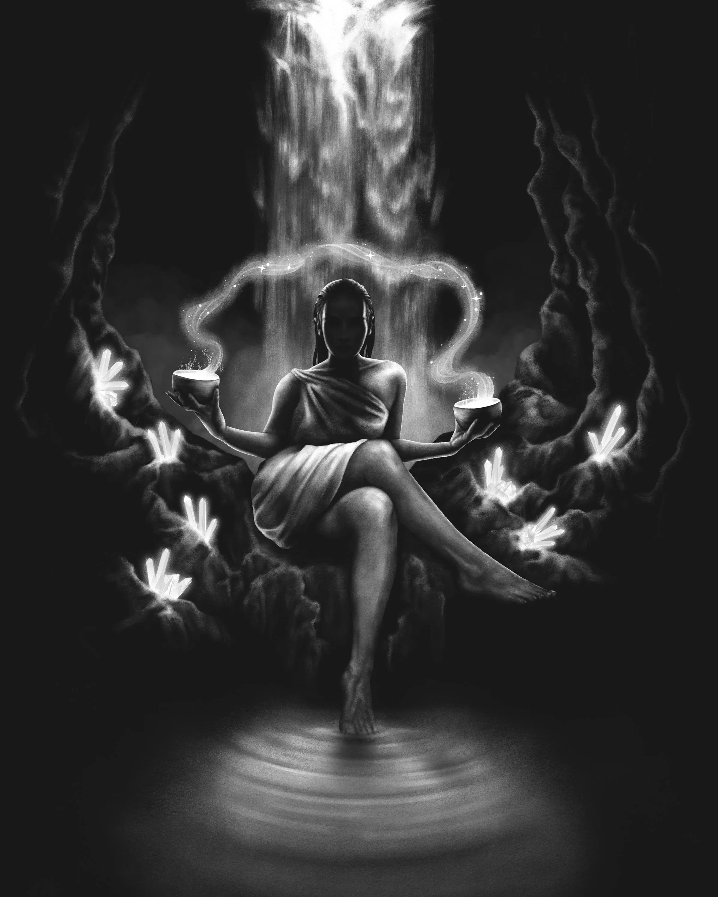 Aeternum Vodka, label artwork - digital