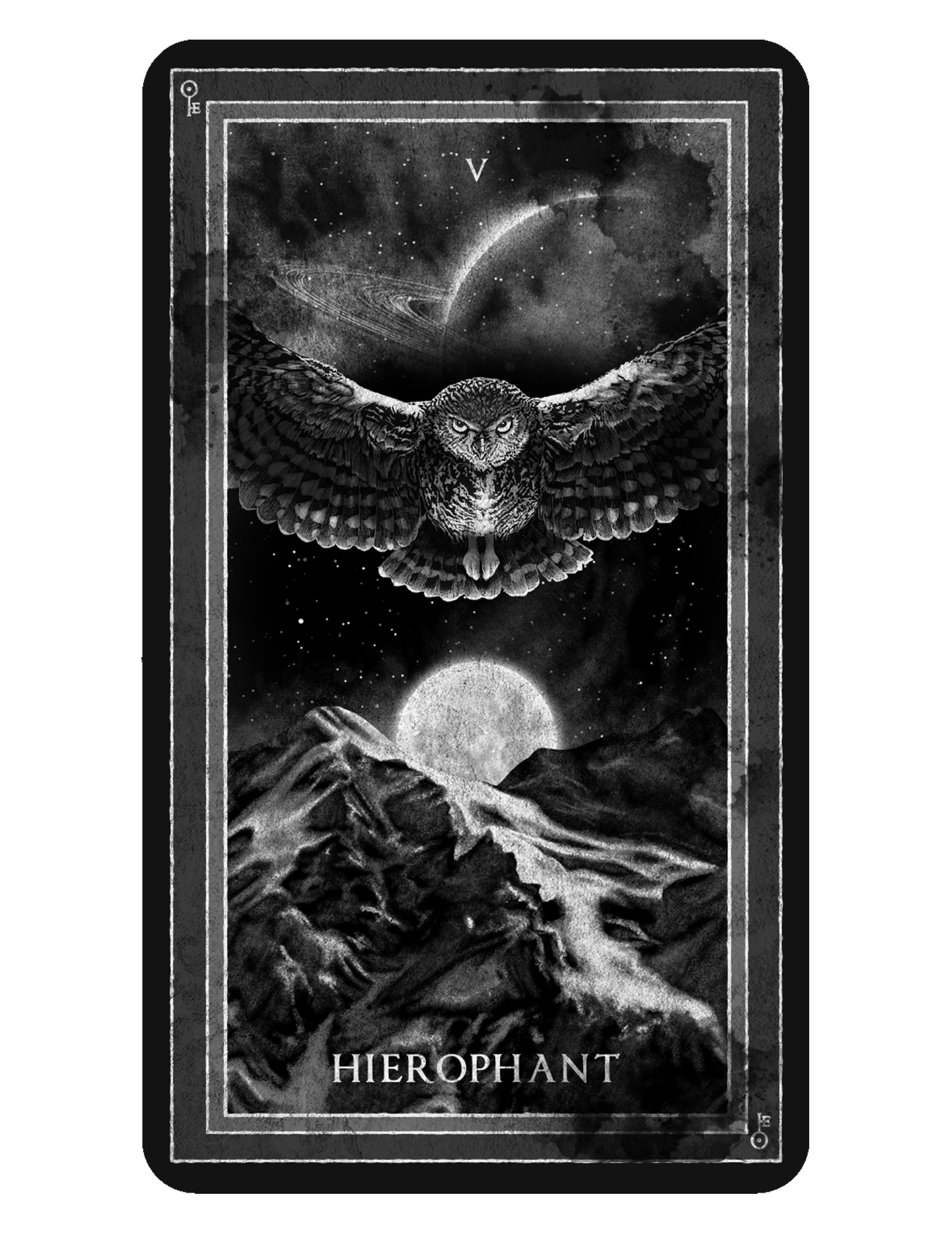 V. Hierophant - digital