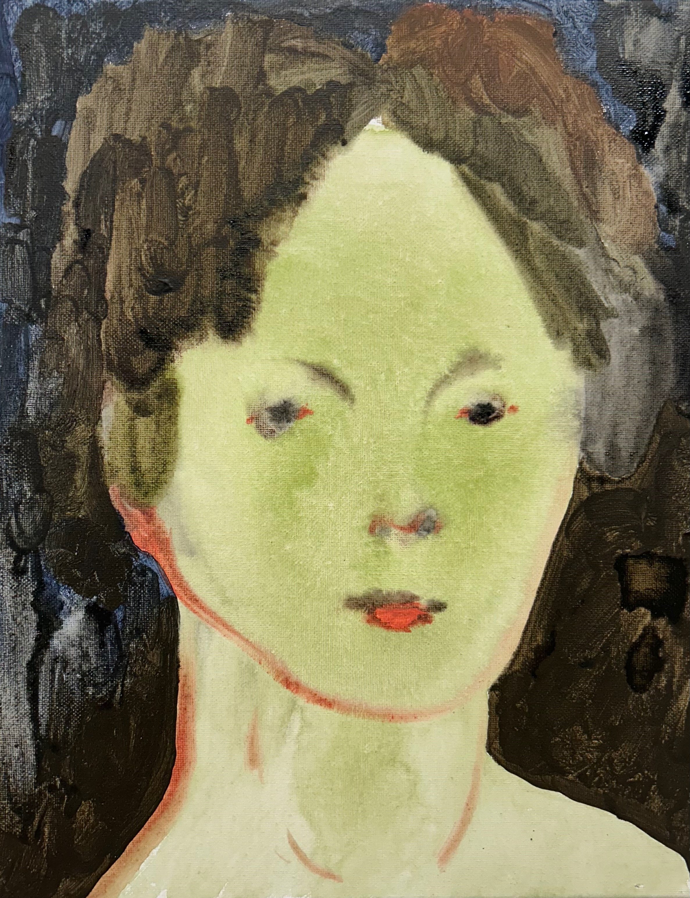 #58
11x14 Inches
Acrylic on Canvas
2025