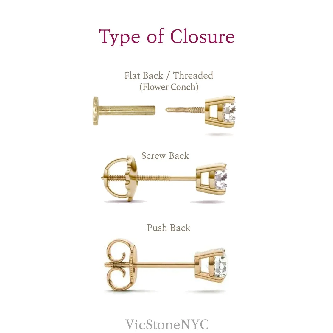 Handmade New York Diamond Pavé Studs – Elegant Jewelry Gift for Someone You Love