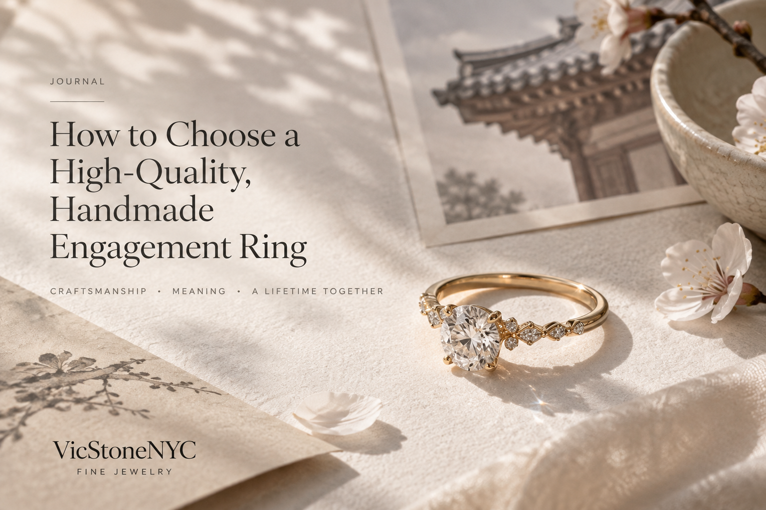 How to Choose a High-Quality Handmade Engagement Ring