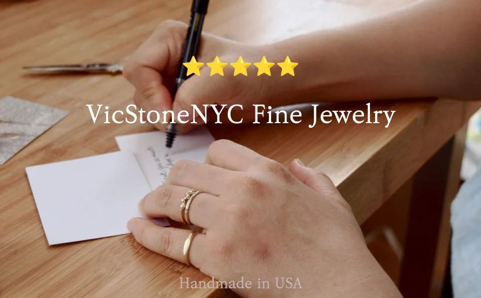 VicStoneNYC Handmade 14K Gold Diamond & Pearl Cross Pendant Necklace