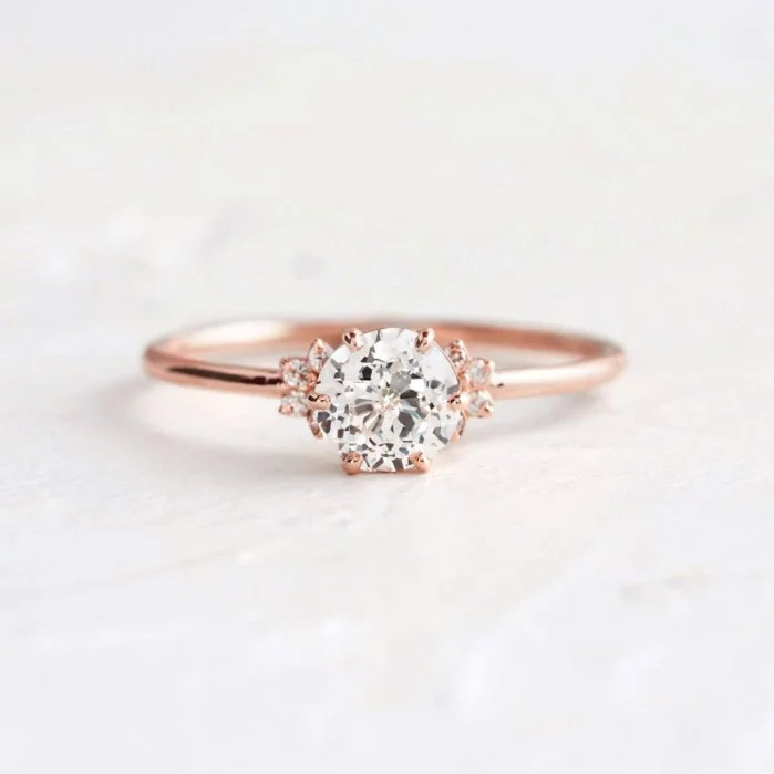 Timeless Elegance Unique Diamond Engagement Ring - Rose.jpg