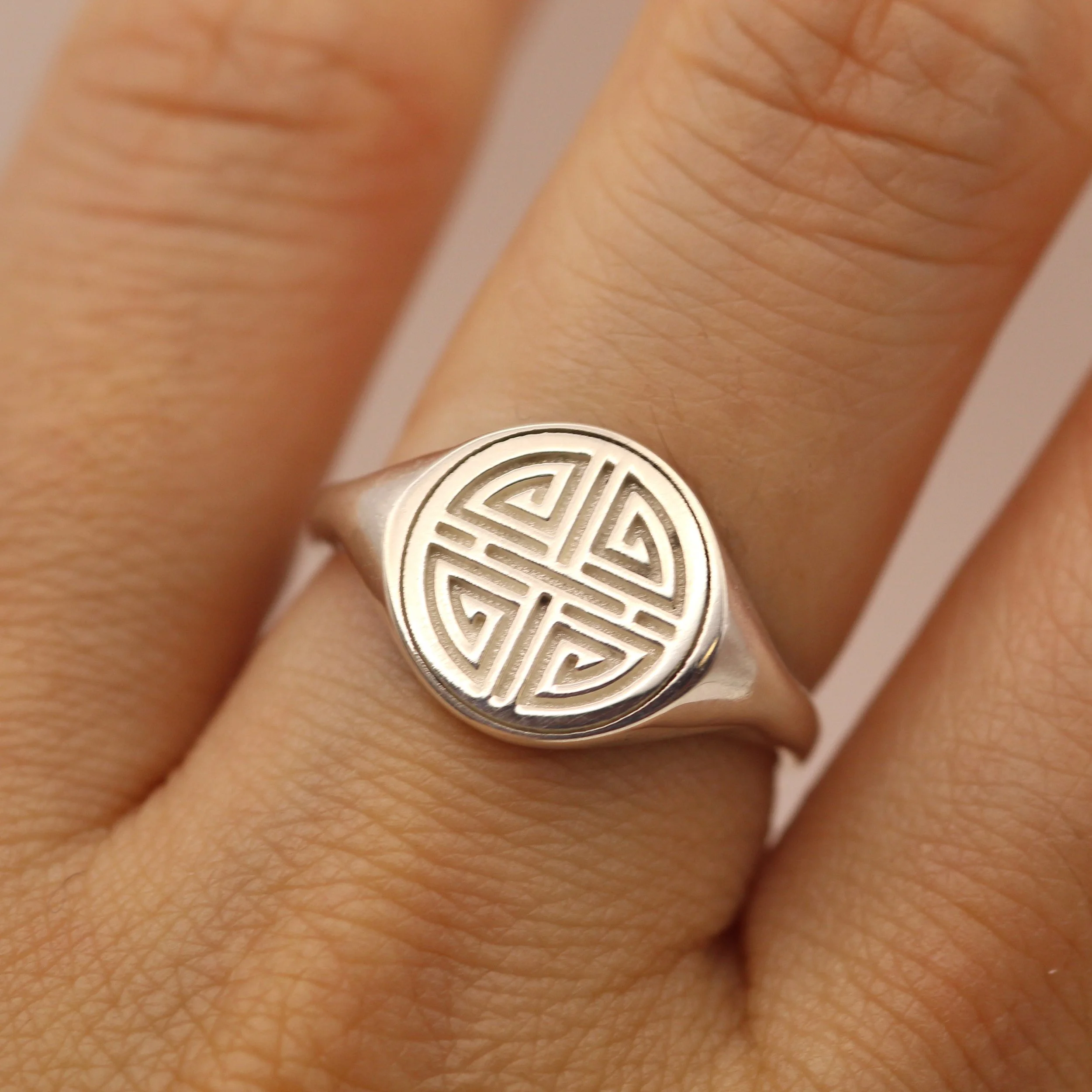 Natural Red Diamond Band Ring Sterling Silver