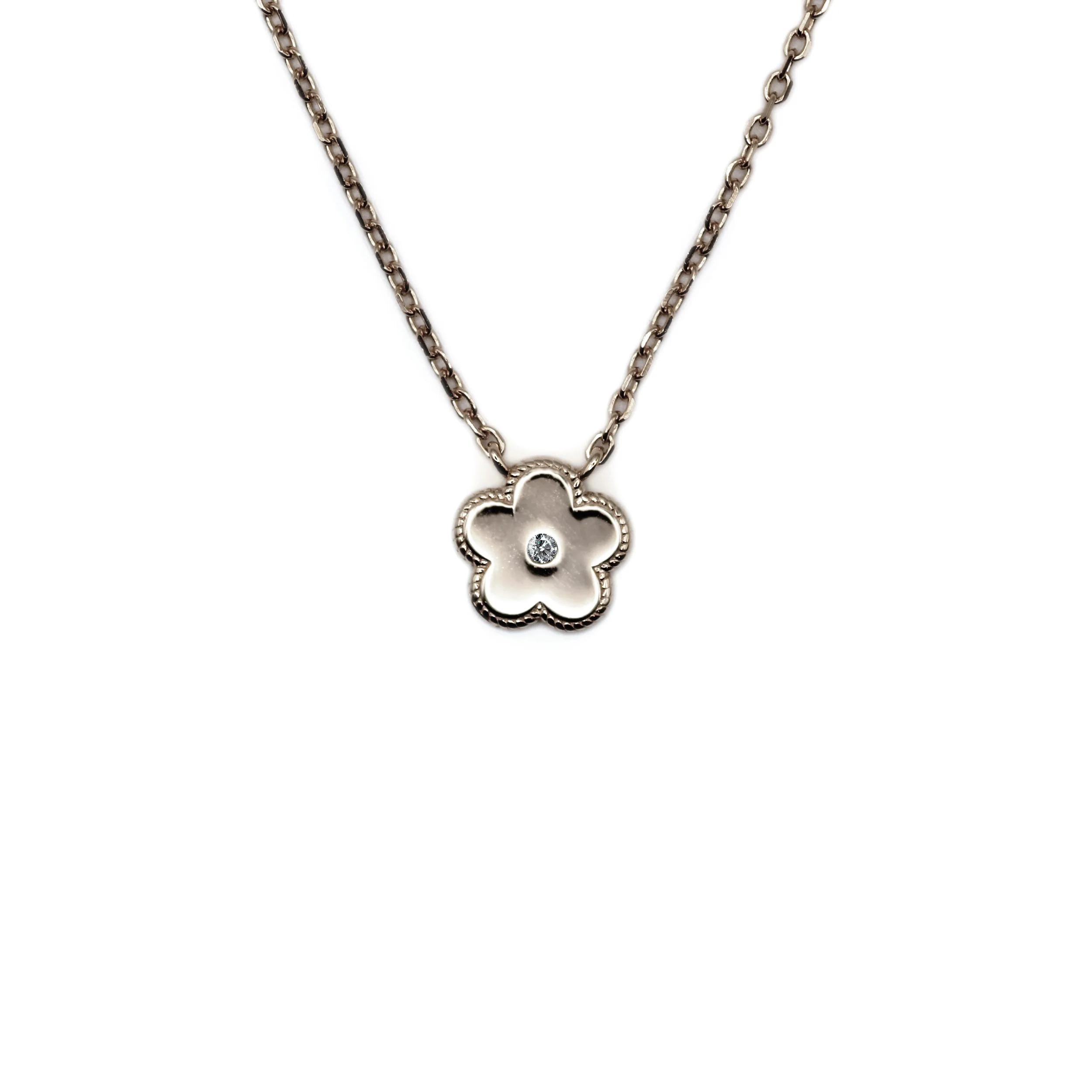 Luxury 14K gold baby diamond necklace – meaningful gift for girlfriend or wife