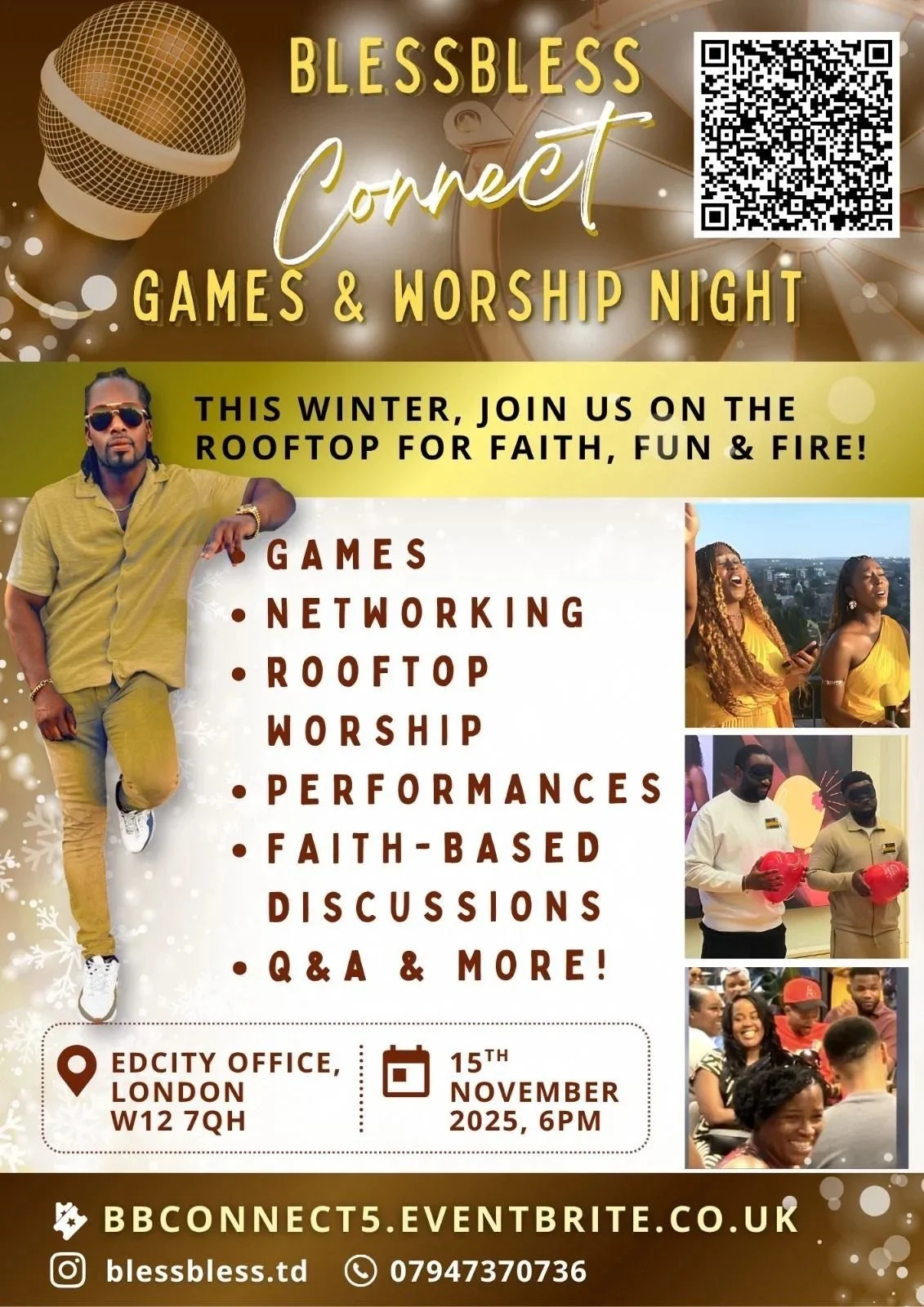 BLESS BLESS Connect Games & Worship Night