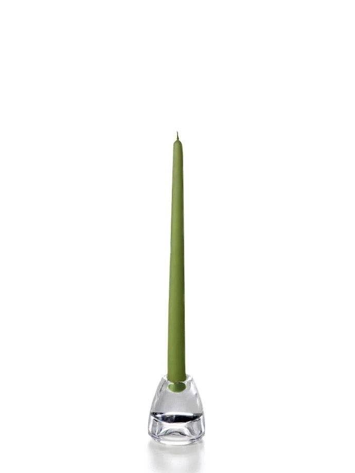 green tea taper candle