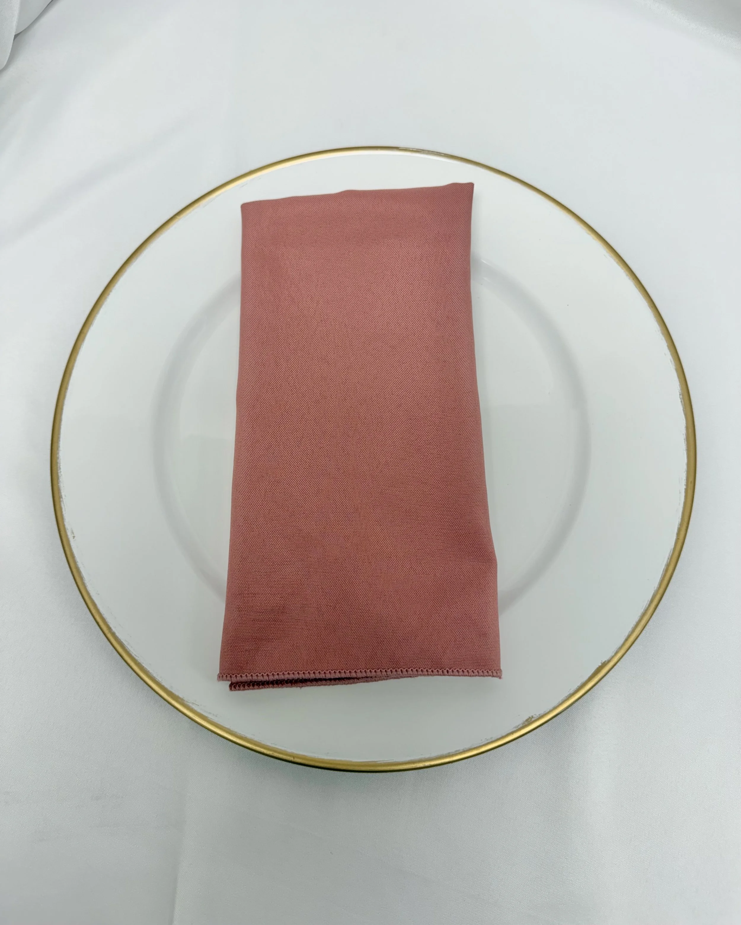 mauve napkin