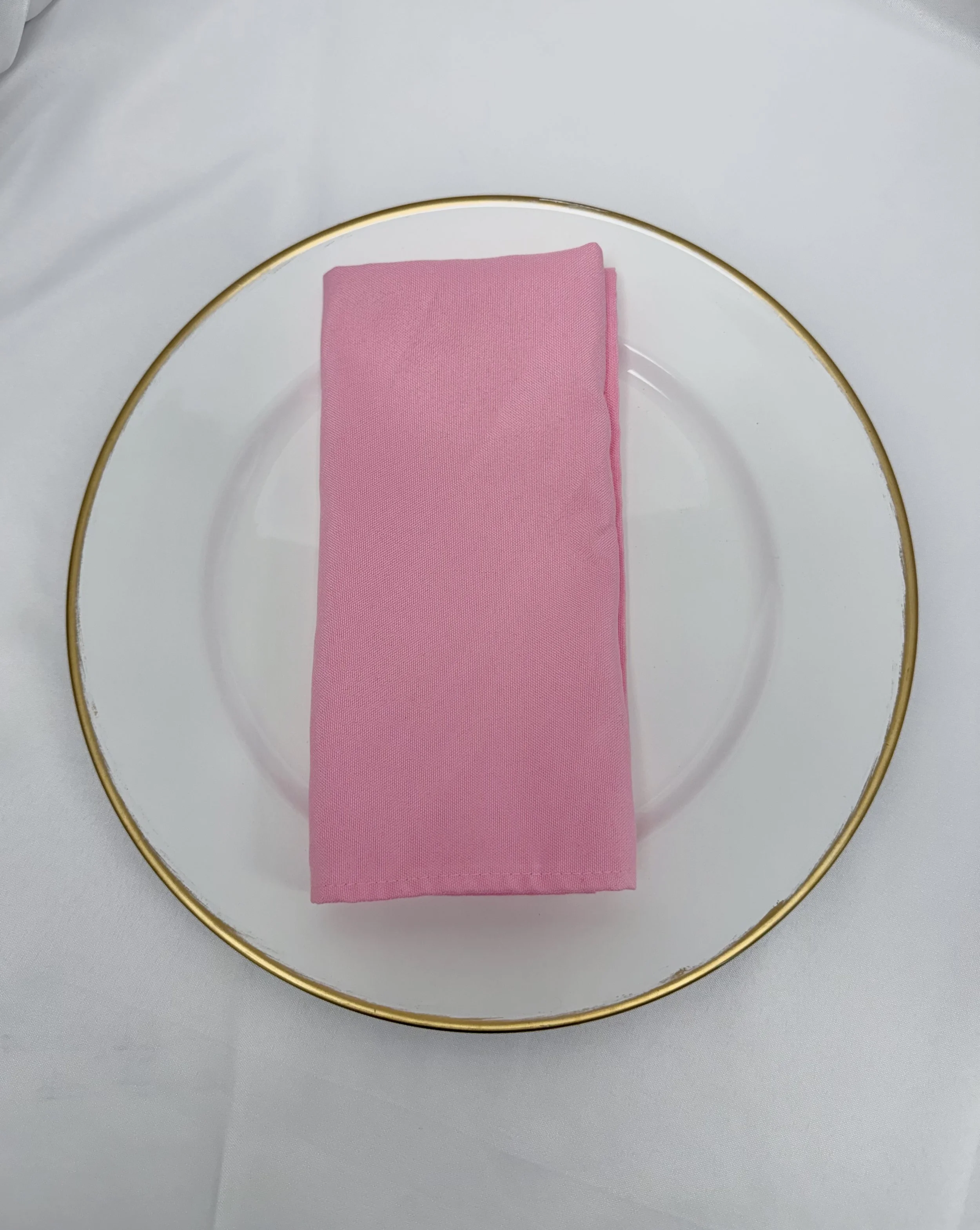 bubblegum pink napkin