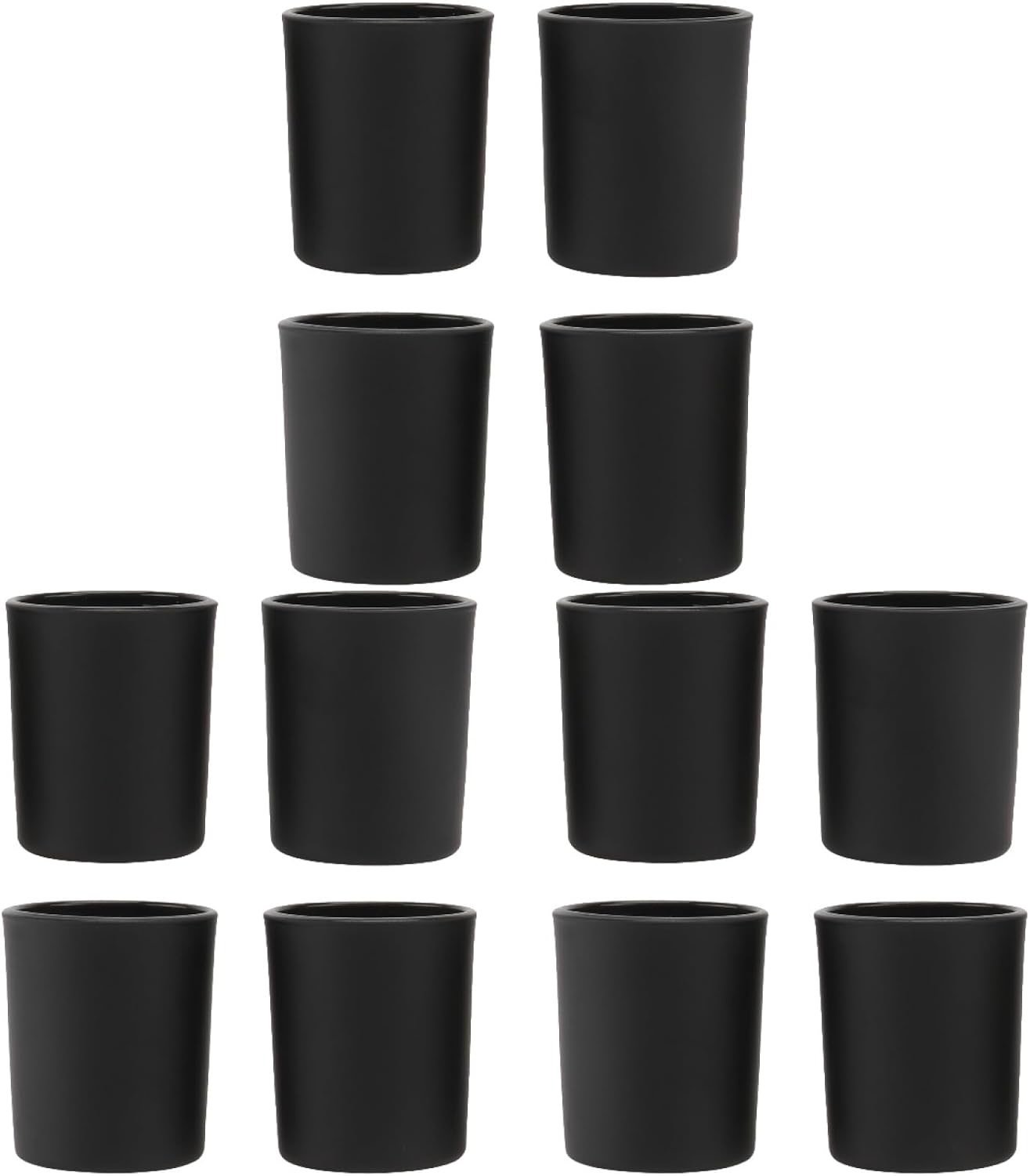 matte black votive