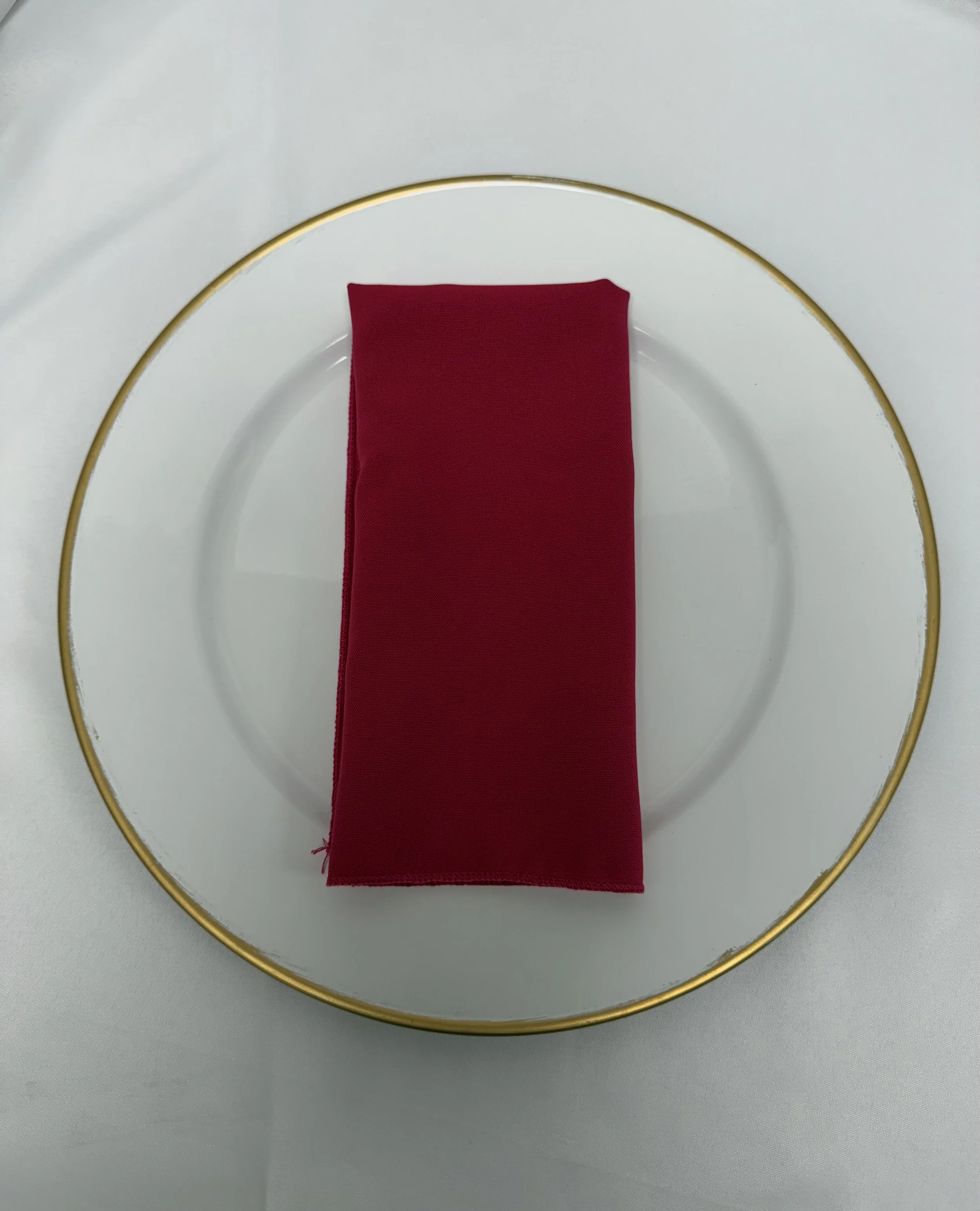 magenta napkin