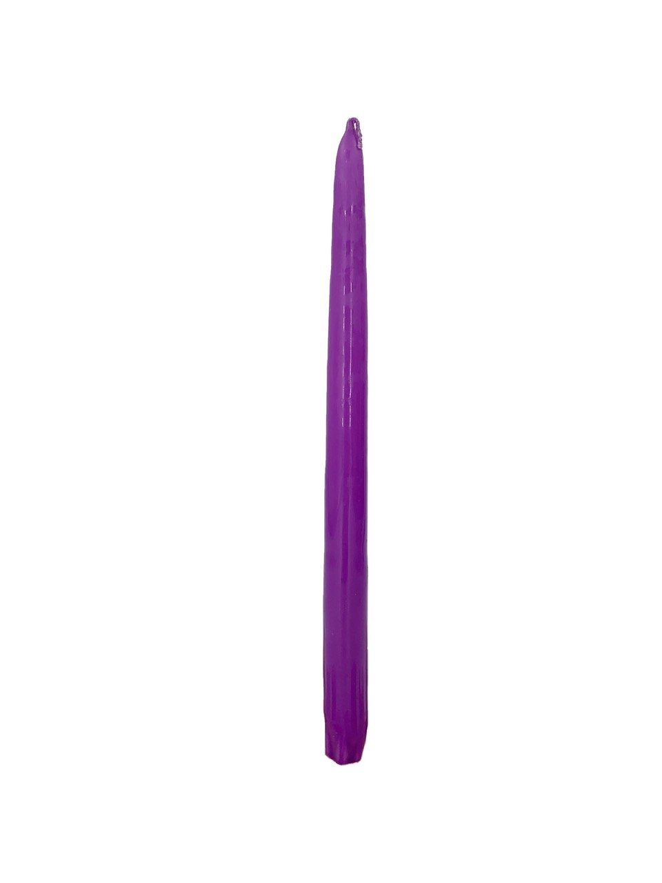 lavender taper candle