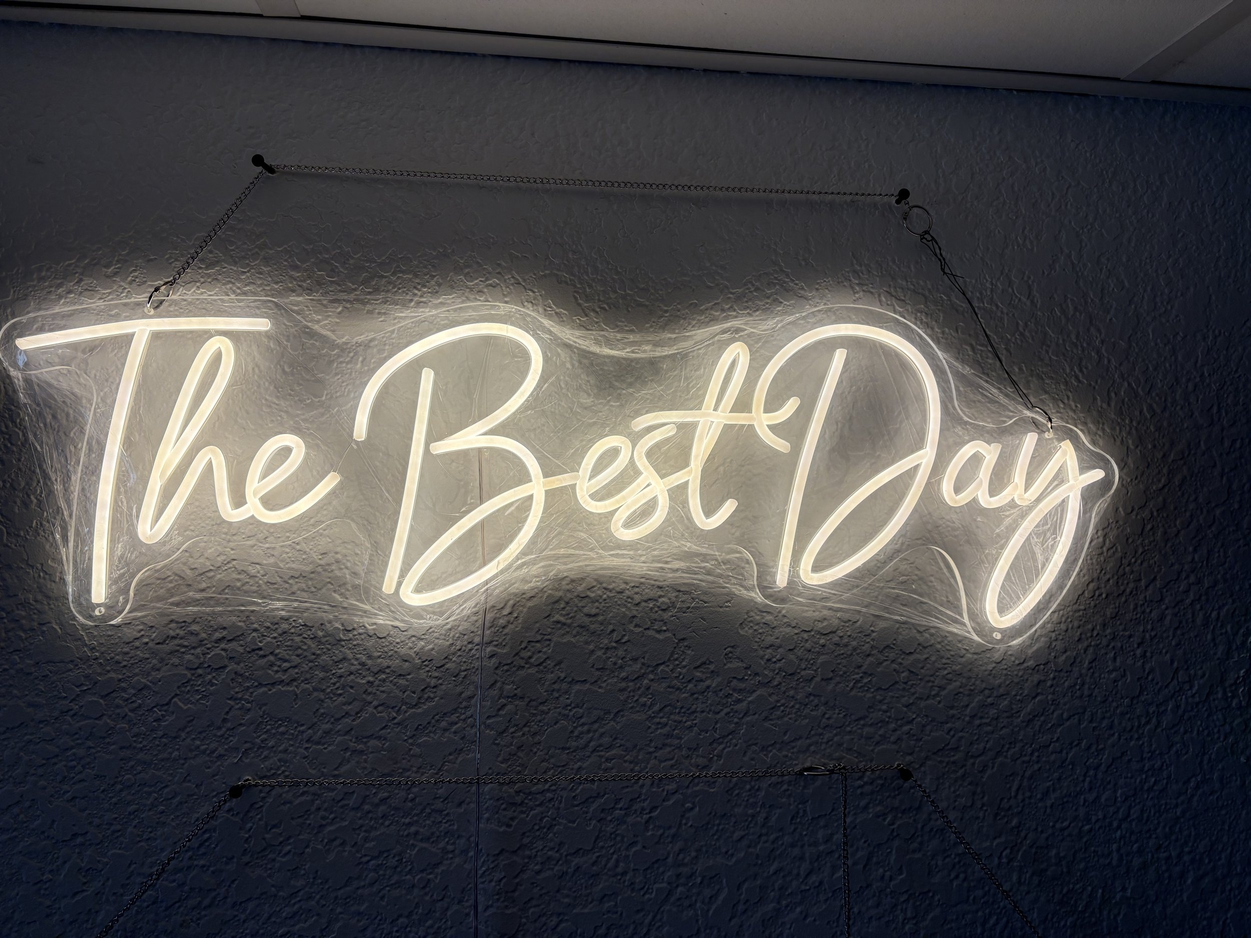 Neon Sign : The Best Day