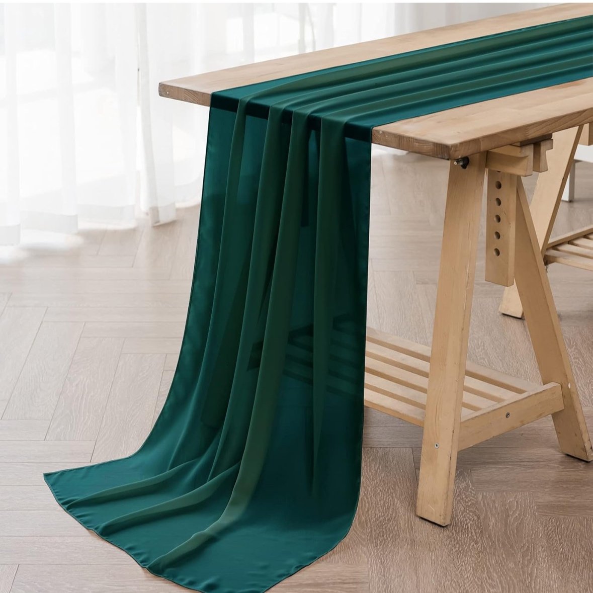 Hunter Chiffon Runner