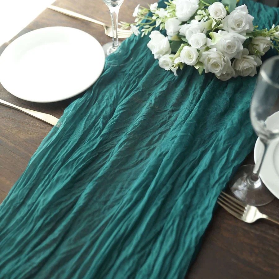 Teal Cheesecloth